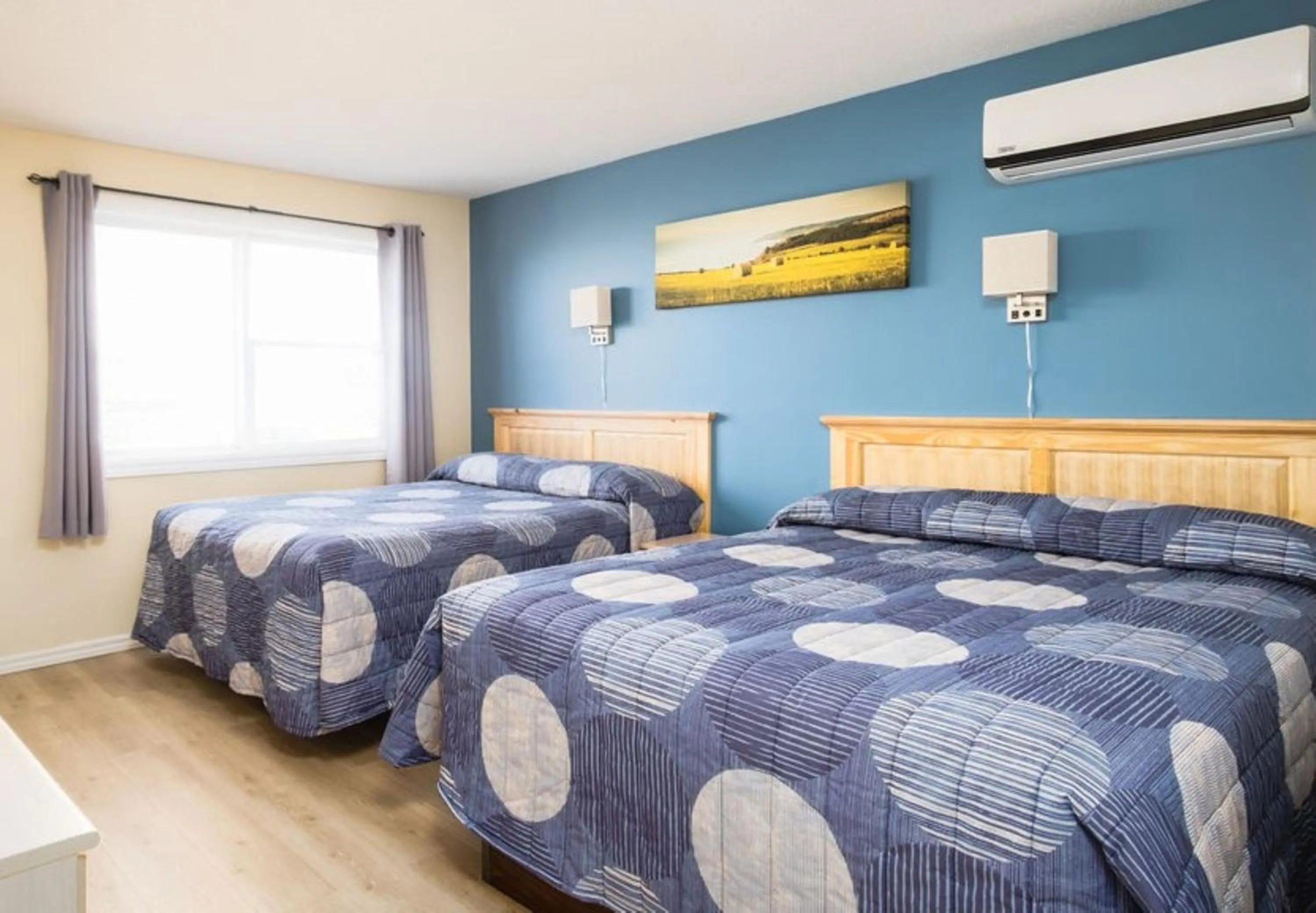 Bedroom, Bed in Hebridean Motel