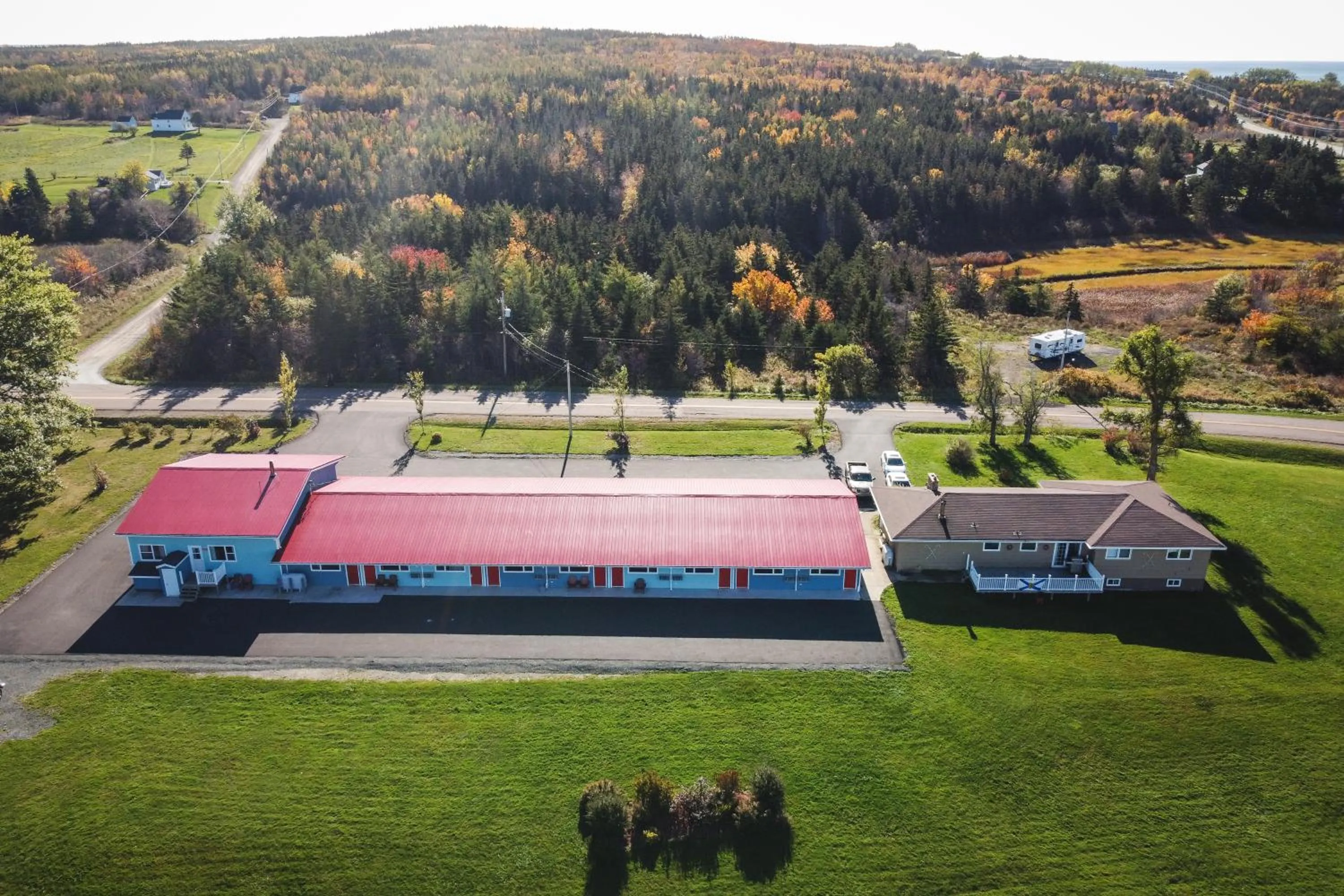 Property building in Hebridean Motel