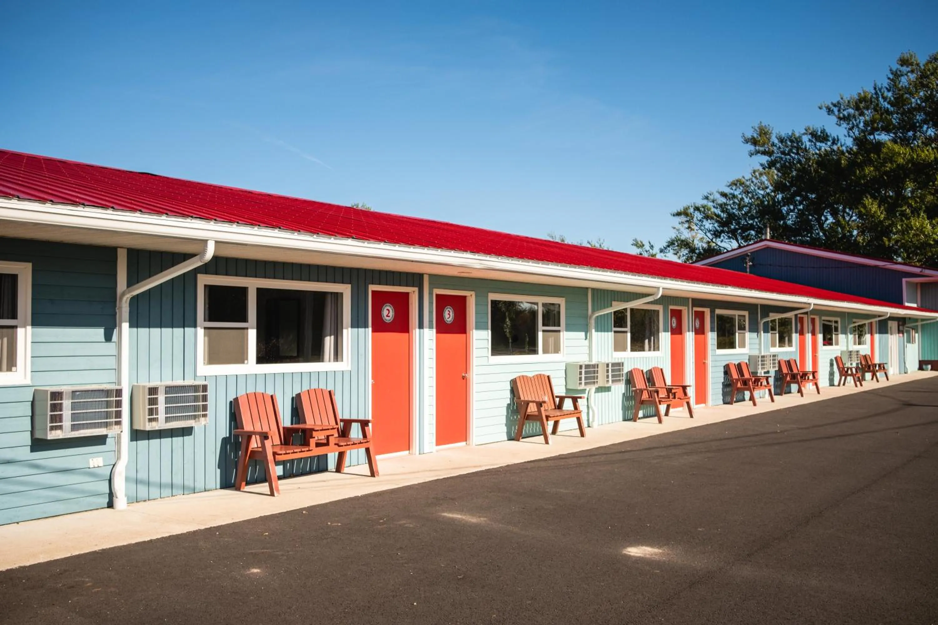 Property building in Hebridean Motel
