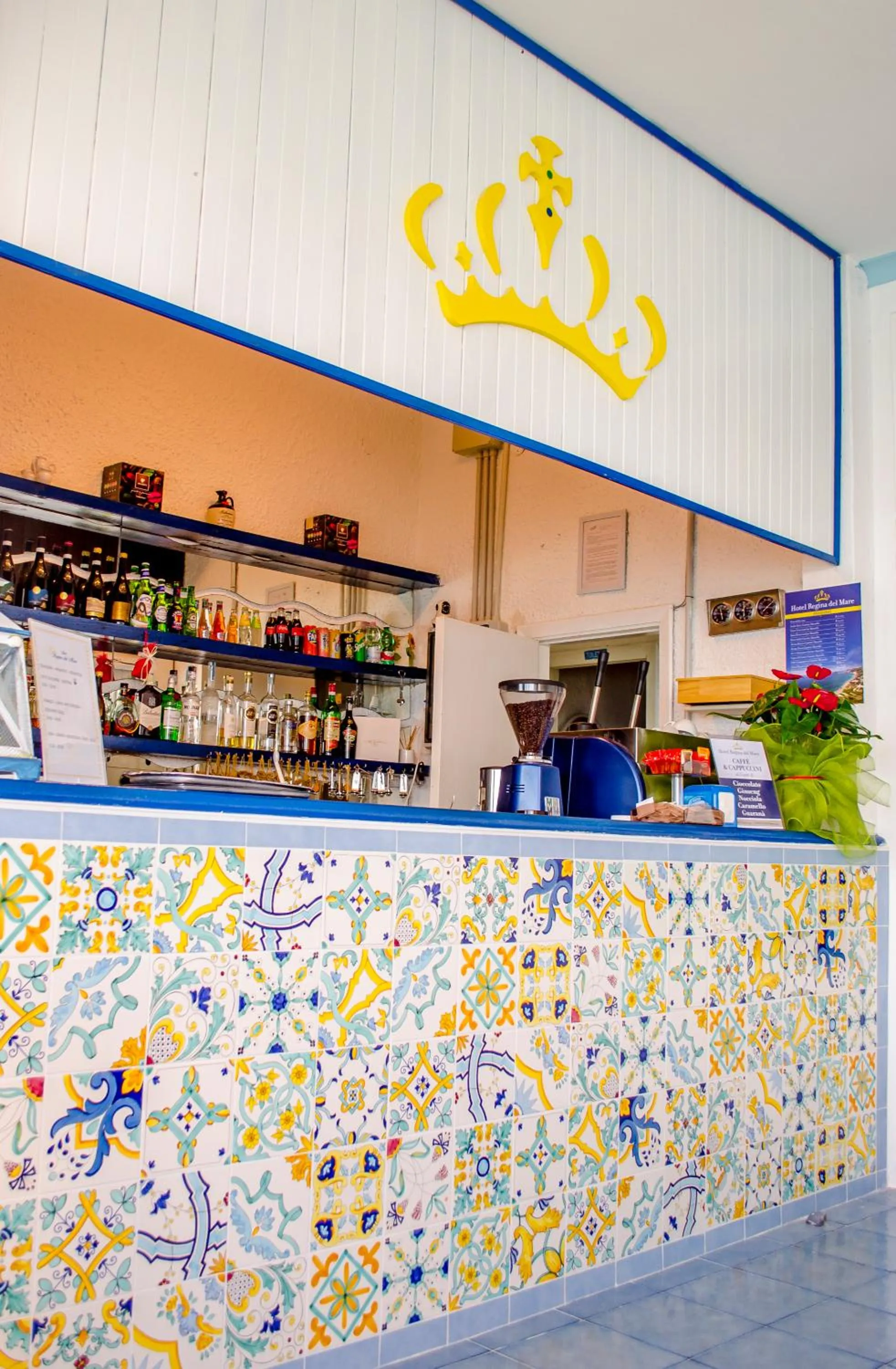 Lounge or bar in Hotel Regina del Mare
