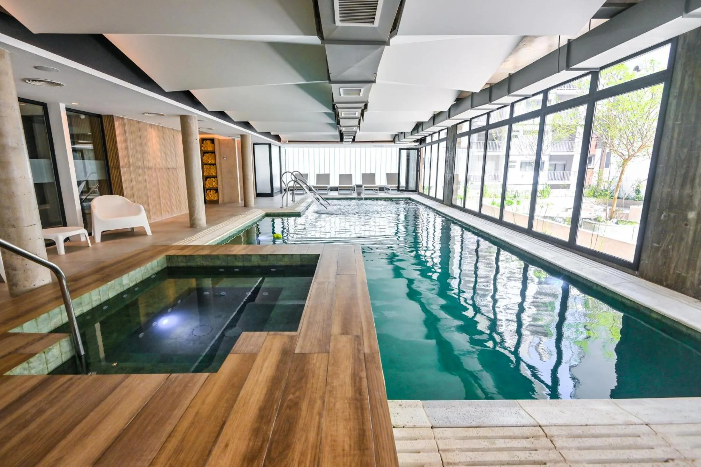 Swimming pool in Hotel Denver Mar del Plata