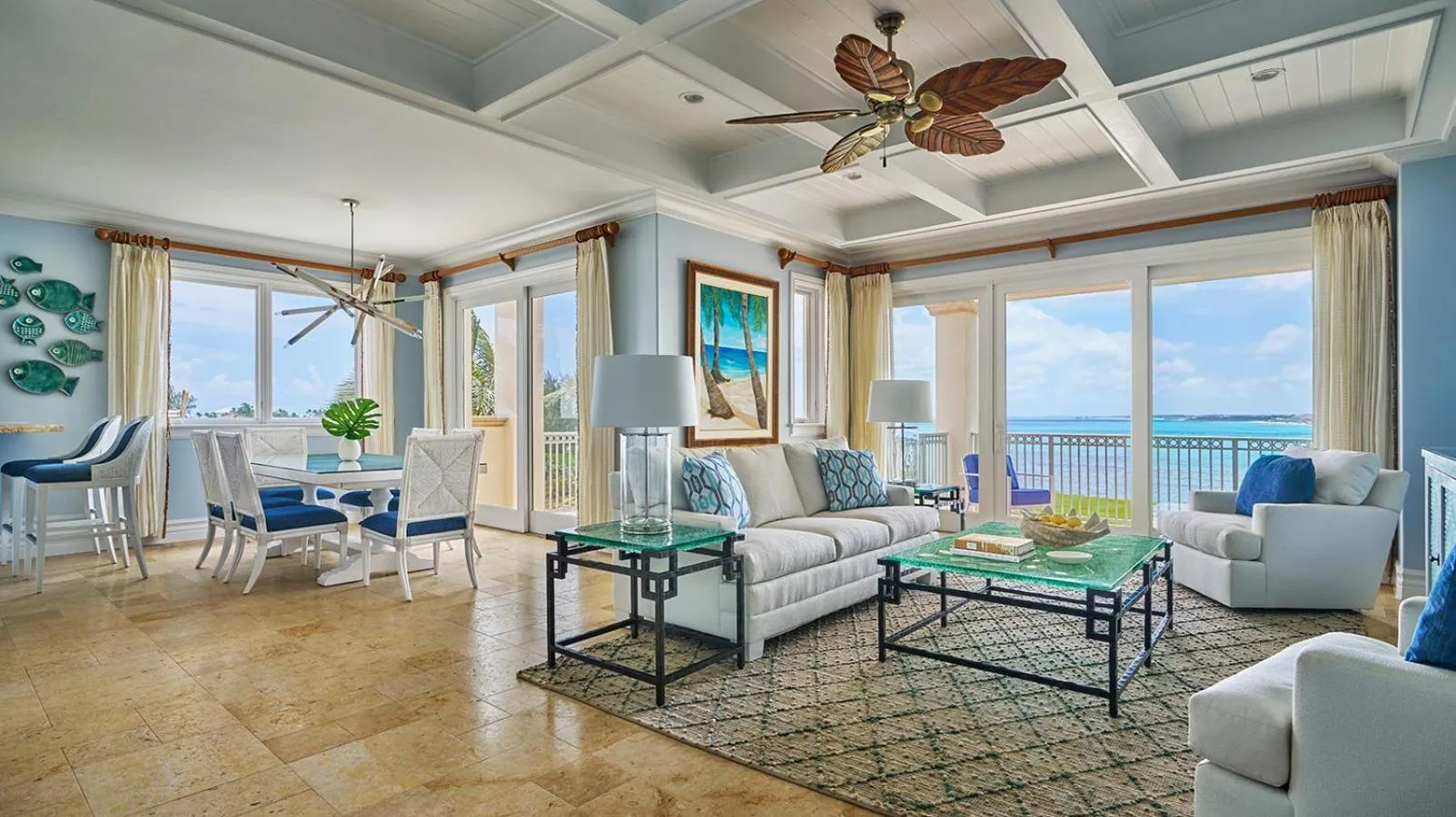 Living room in Grand Isle Resort & Residences