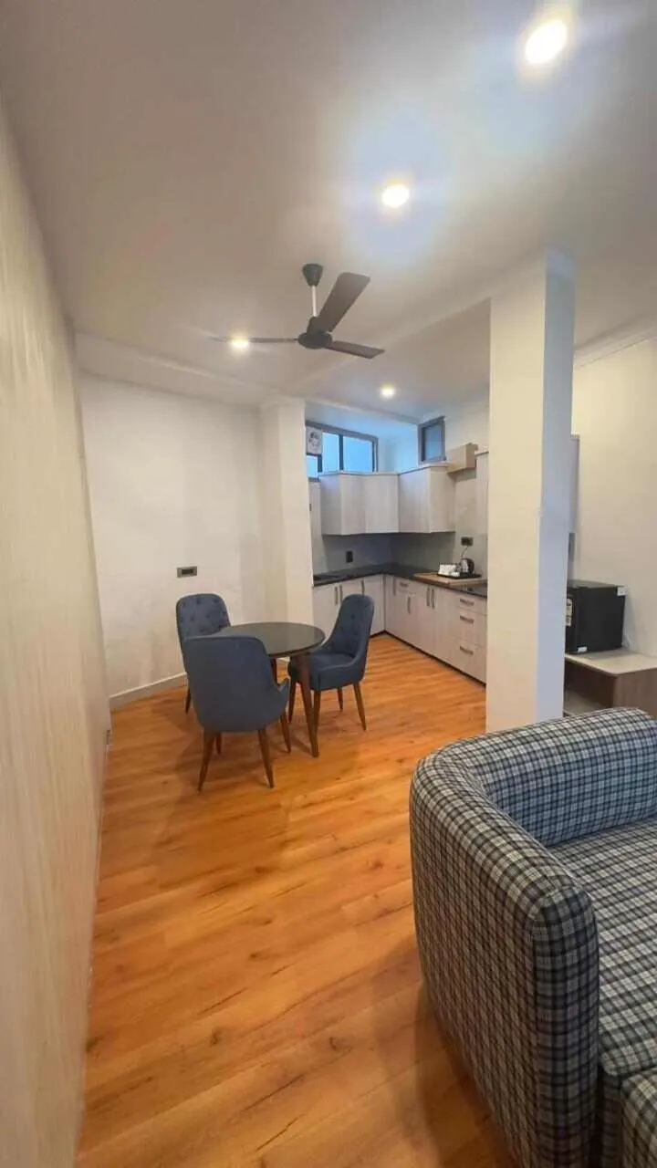 Kitchen or kitchenette in Hotel M AND RESORT