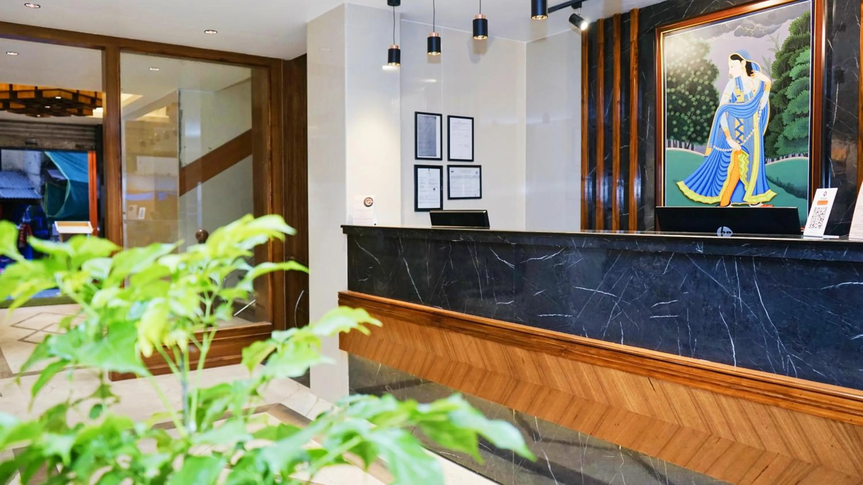 Lobby or reception in Hotel M AND RESORT