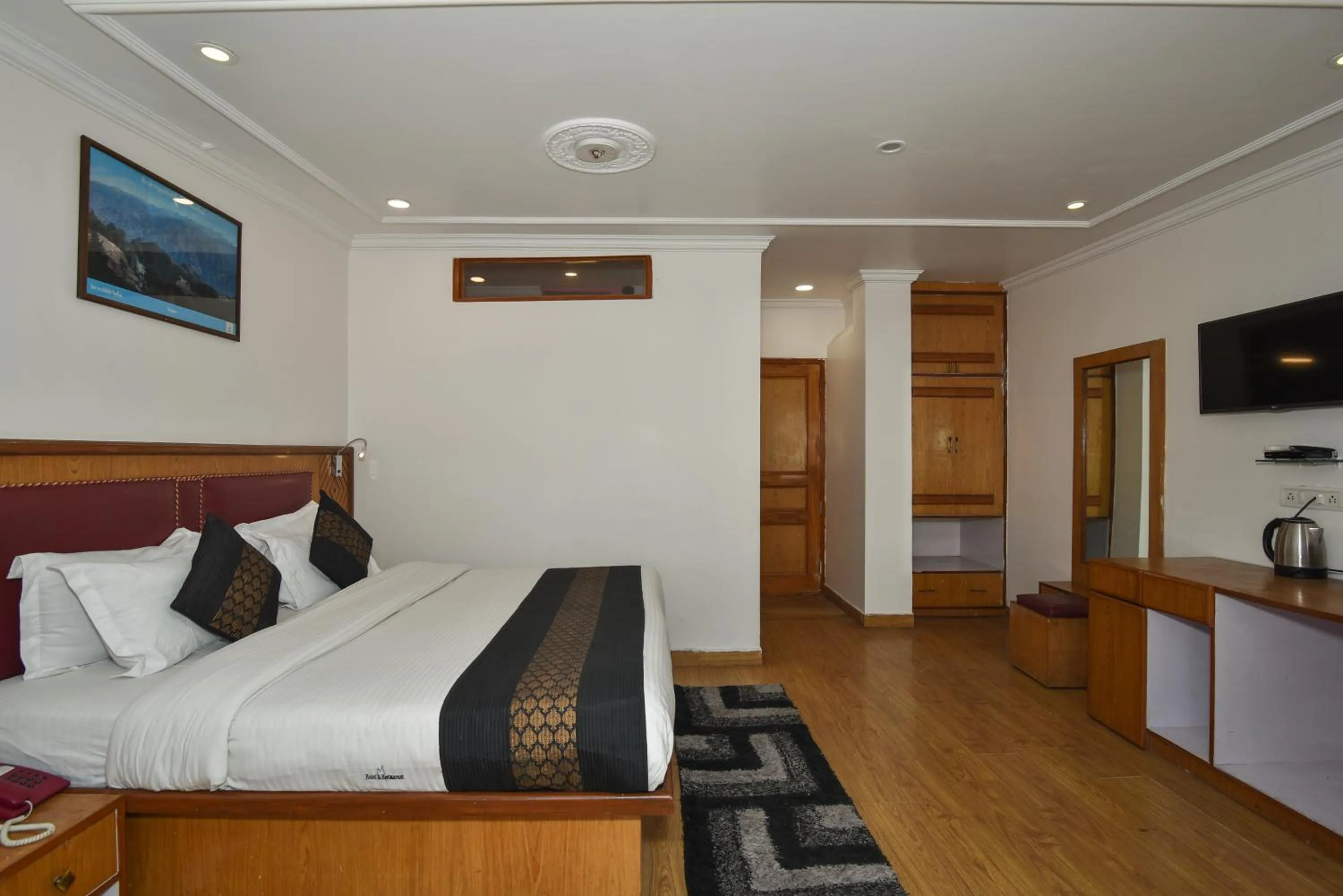 Bed in Hotel M AND RESORT