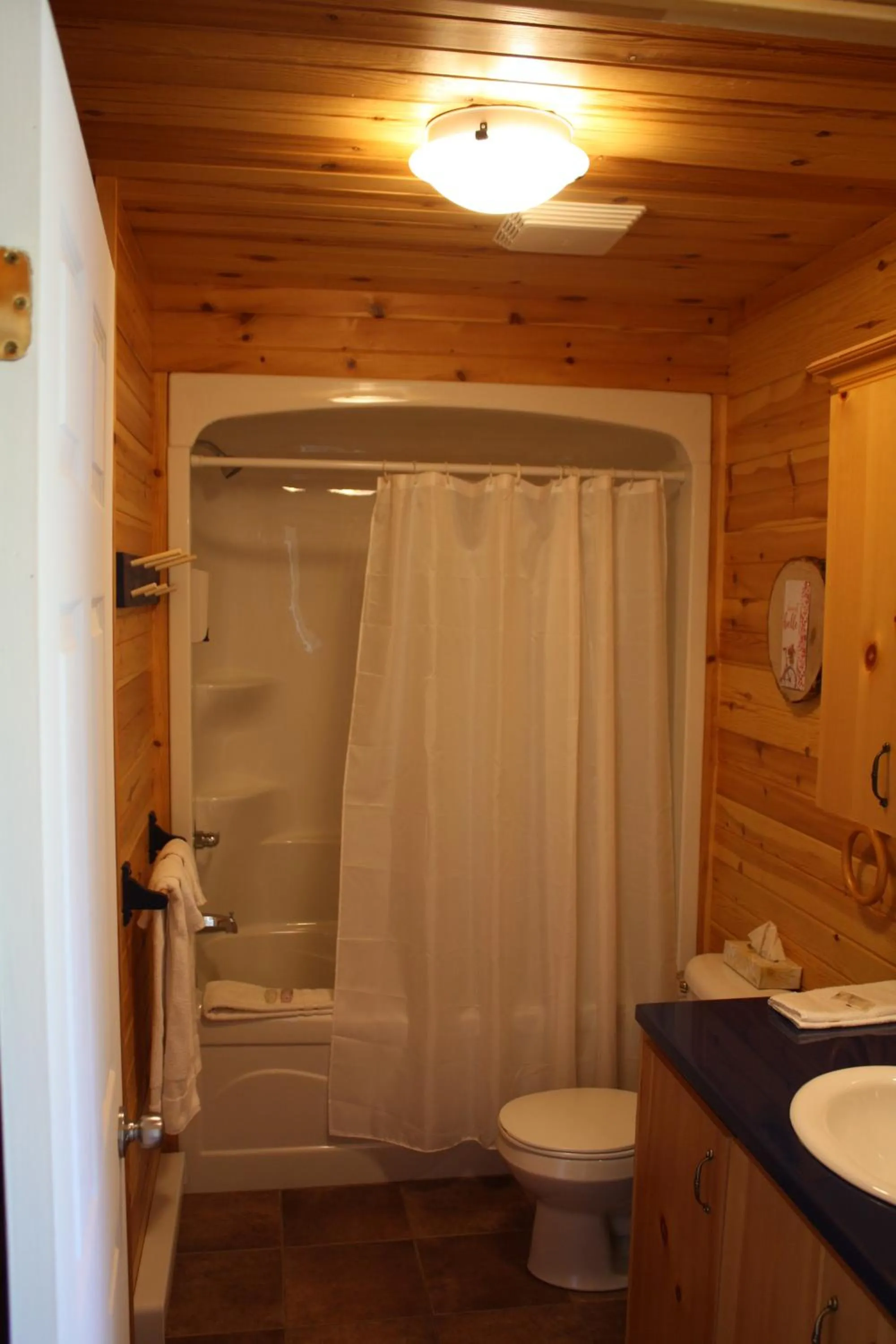 Bathroom in Chalets et Spa Lac Saint-Jean