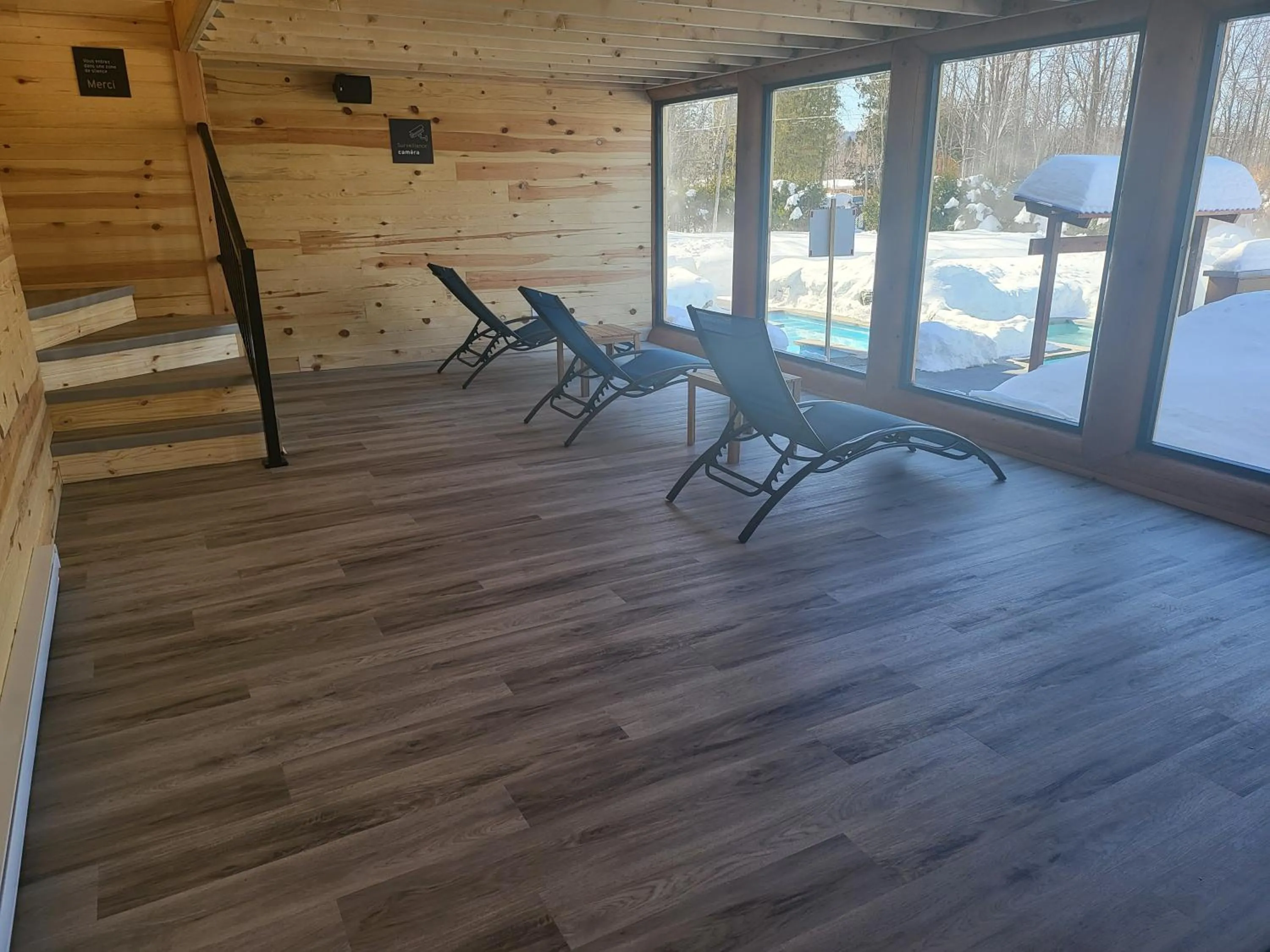 Spa and wellness centre/facilities in Chalets et Spa Lac Saint-Jean