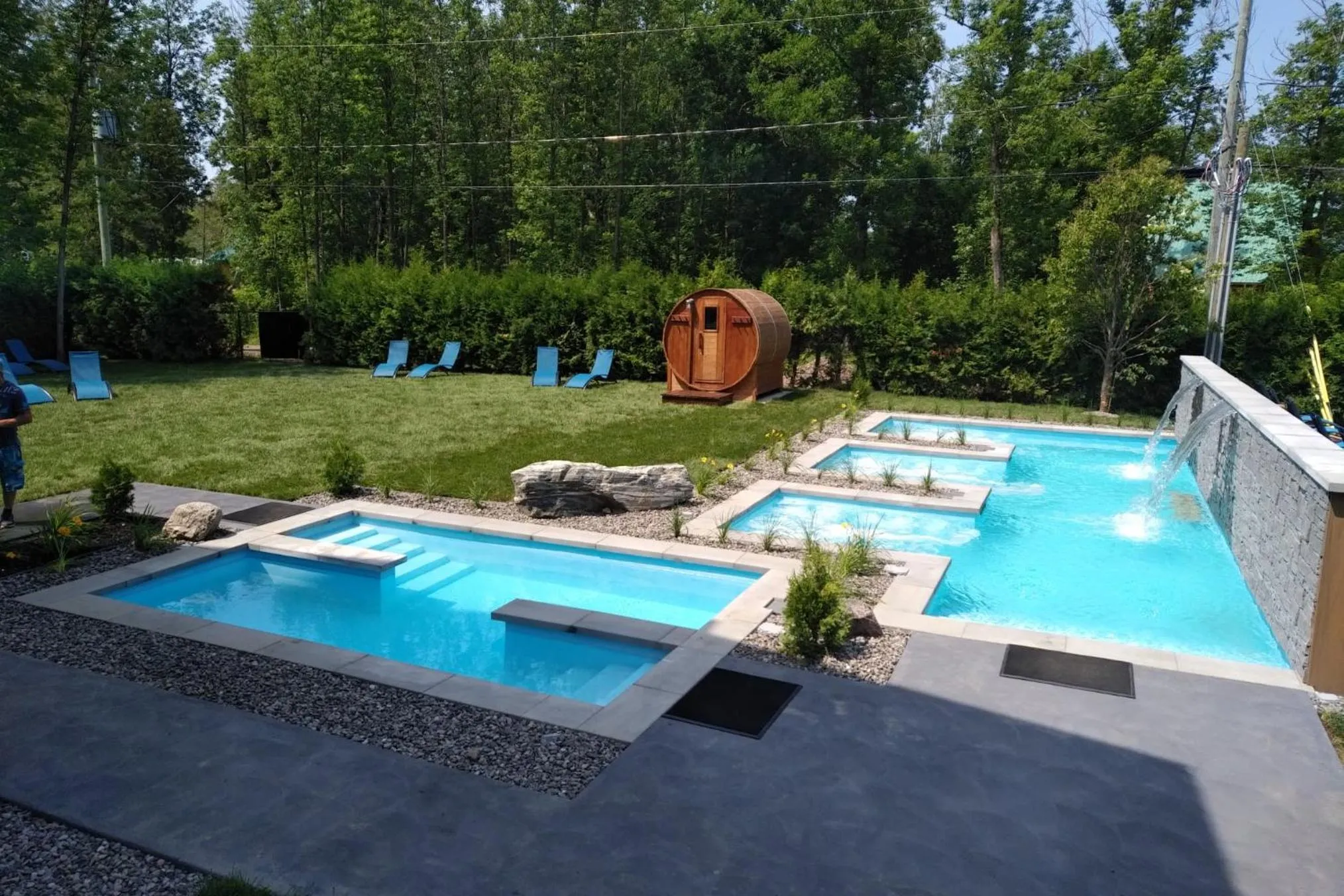 Spa and wellness centre/facilities in Chalets et Spa Lac Saint-Jean