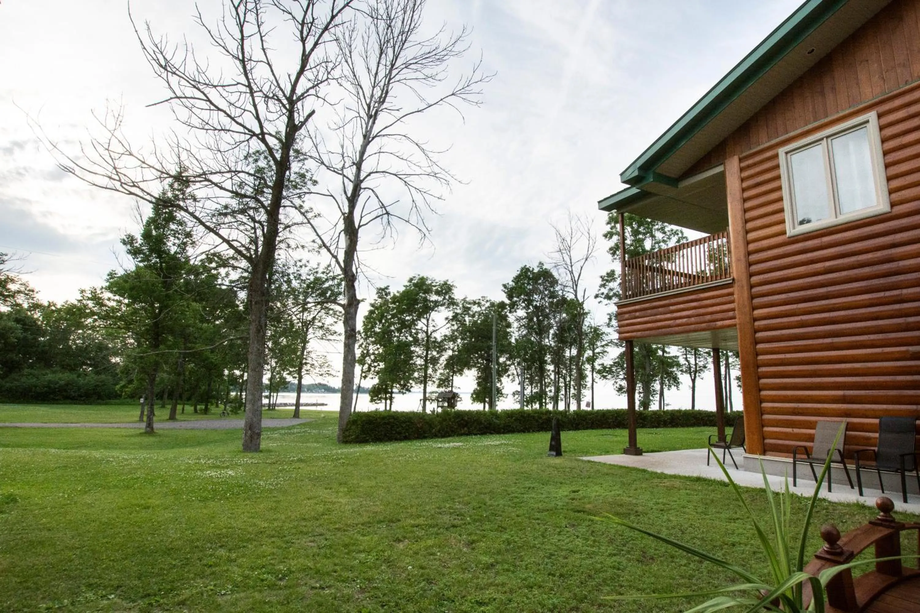 Lake view in Chalets et Spa Lac Saint-Jean