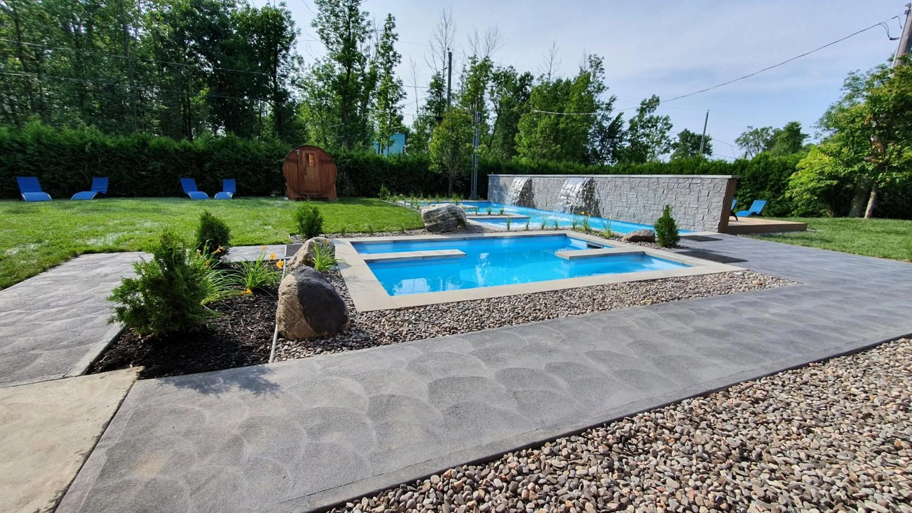 Spa and wellness centre/facilities in Chalets et Spa Lac Saint-Jean