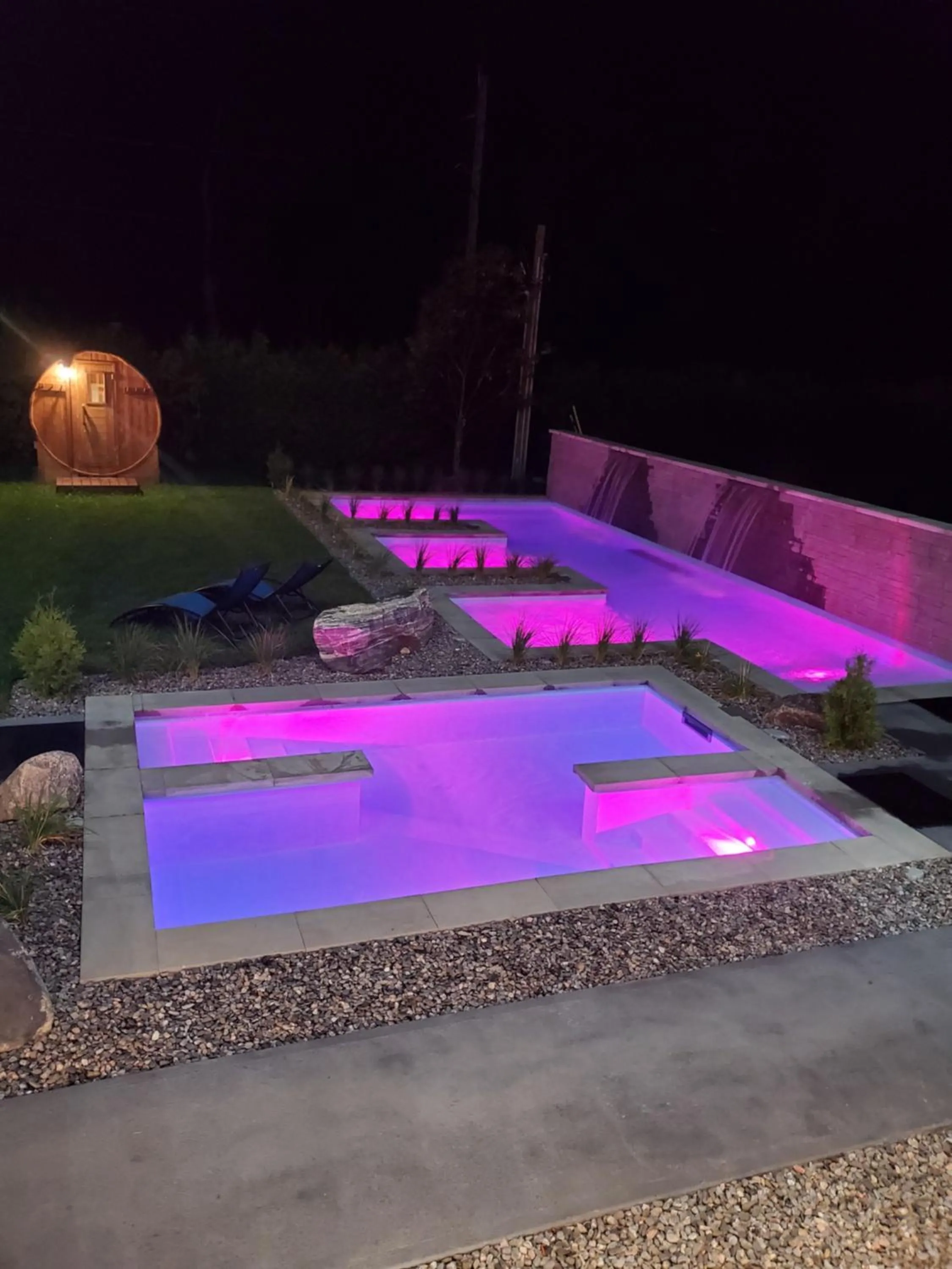 Spa and wellness centre/facilities in Chalets et Spa Lac Saint-Jean