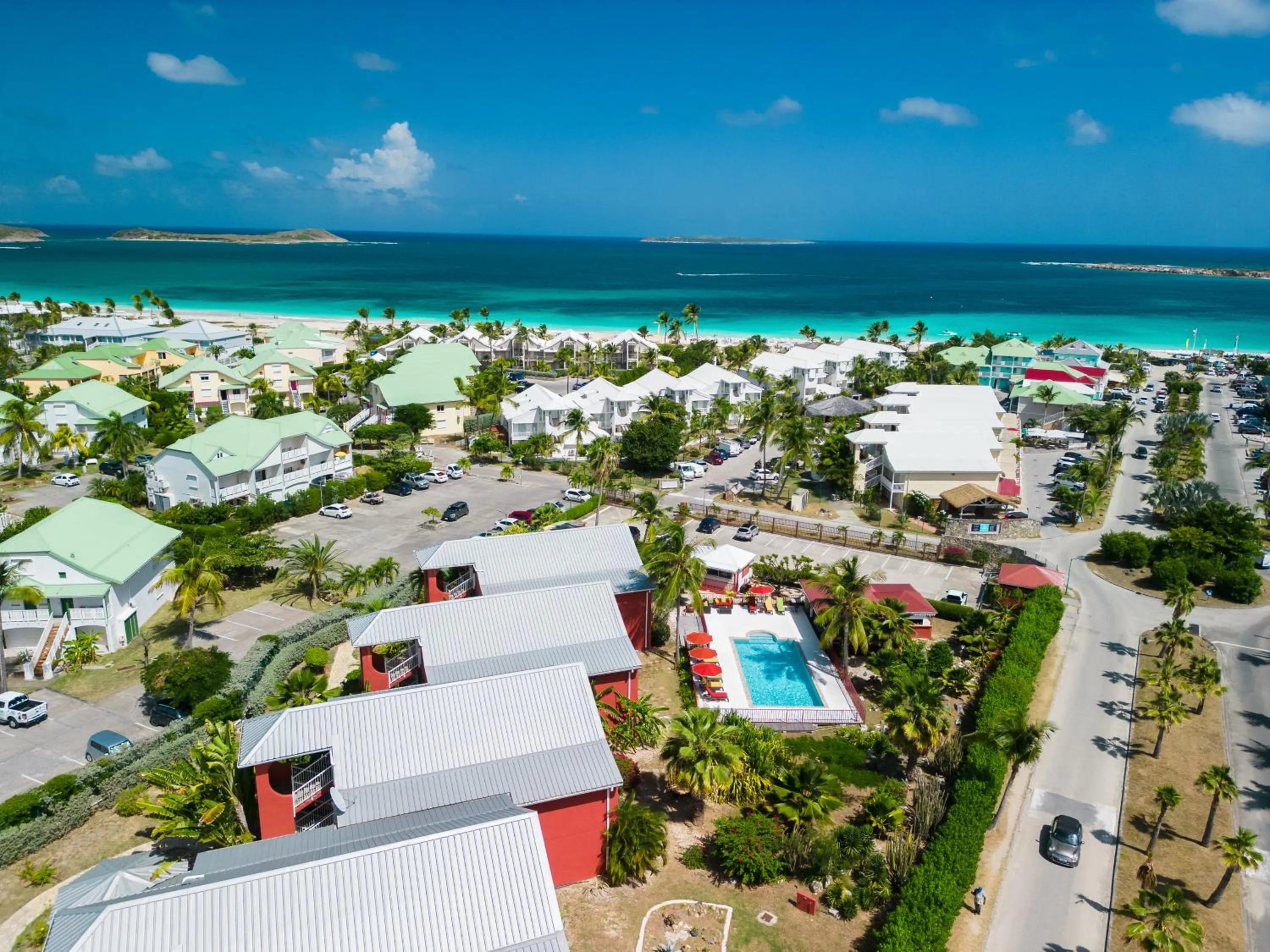 View (from property/room) in Orient Bay Palm Court Residence 4 Stars