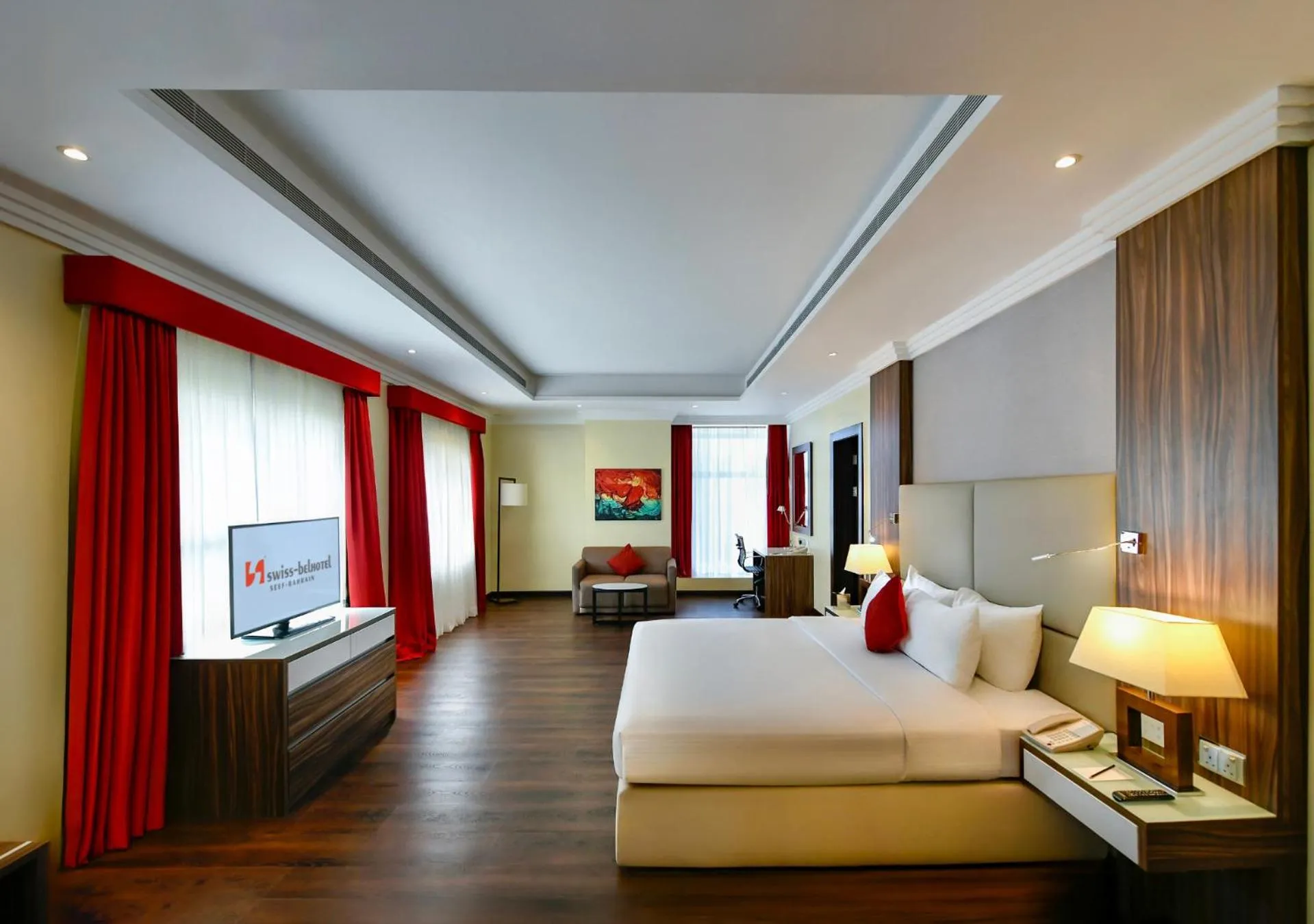 Bedroom, Bed in Swiss-Belhotel Seef Bahrain