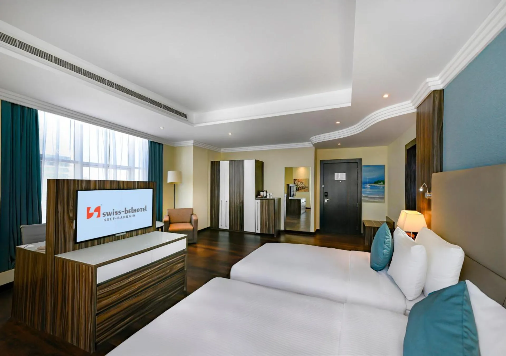 Bed in Swiss-Belhotel Seef Bahrain
