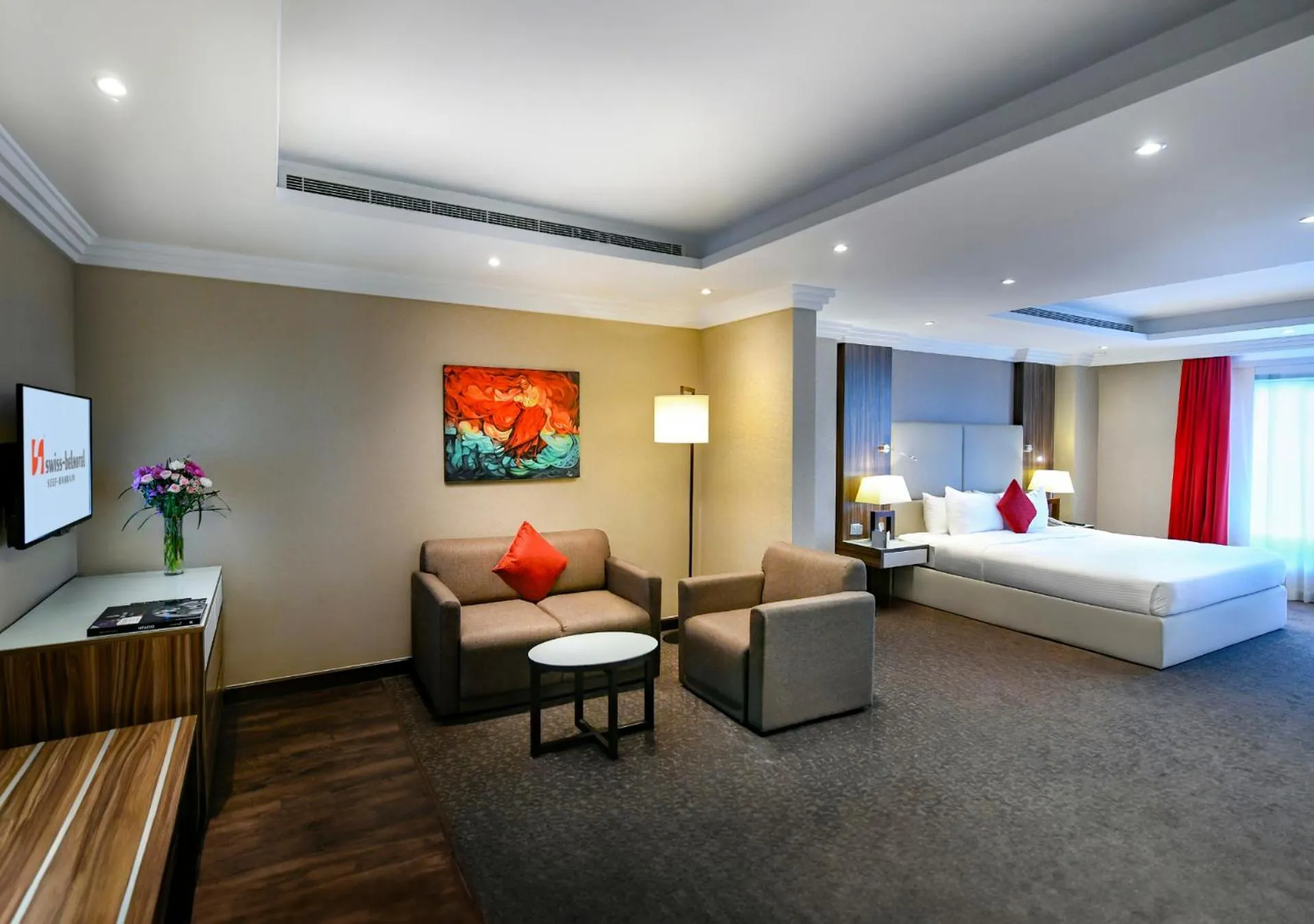 Bedroom, Bed in Swiss-Belhotel Seef Bahrain