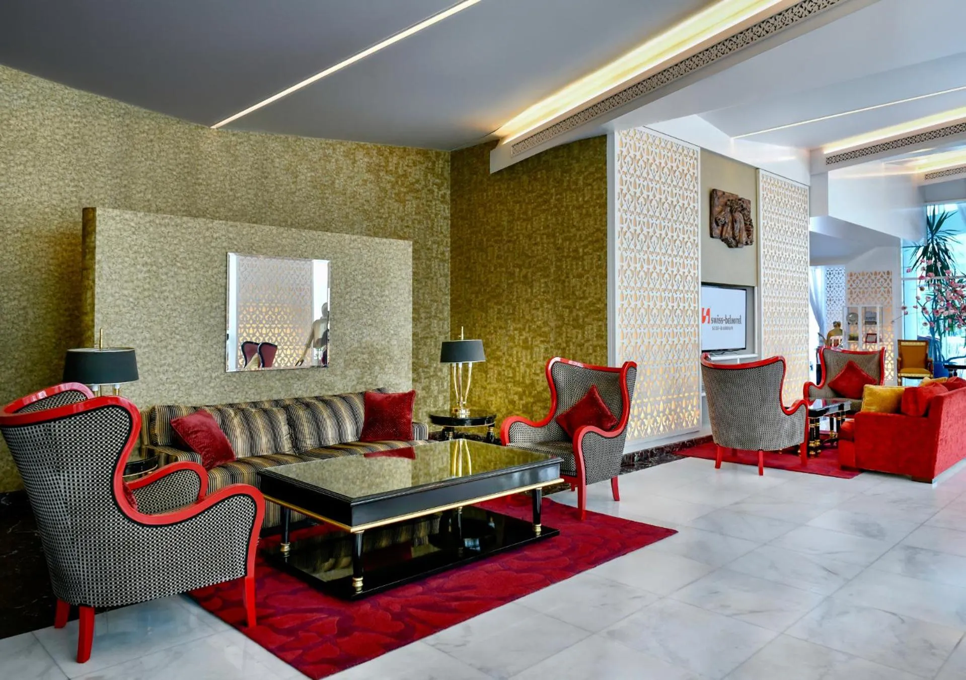 Lobby or reception in Swiss-Belhotel Seef Bahrain