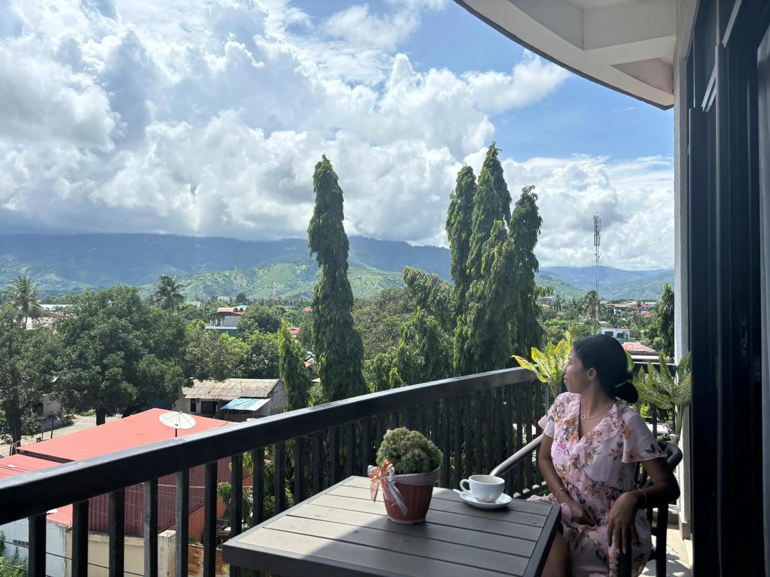 Balcony/Terrace in Palm Beach Hotel Dili