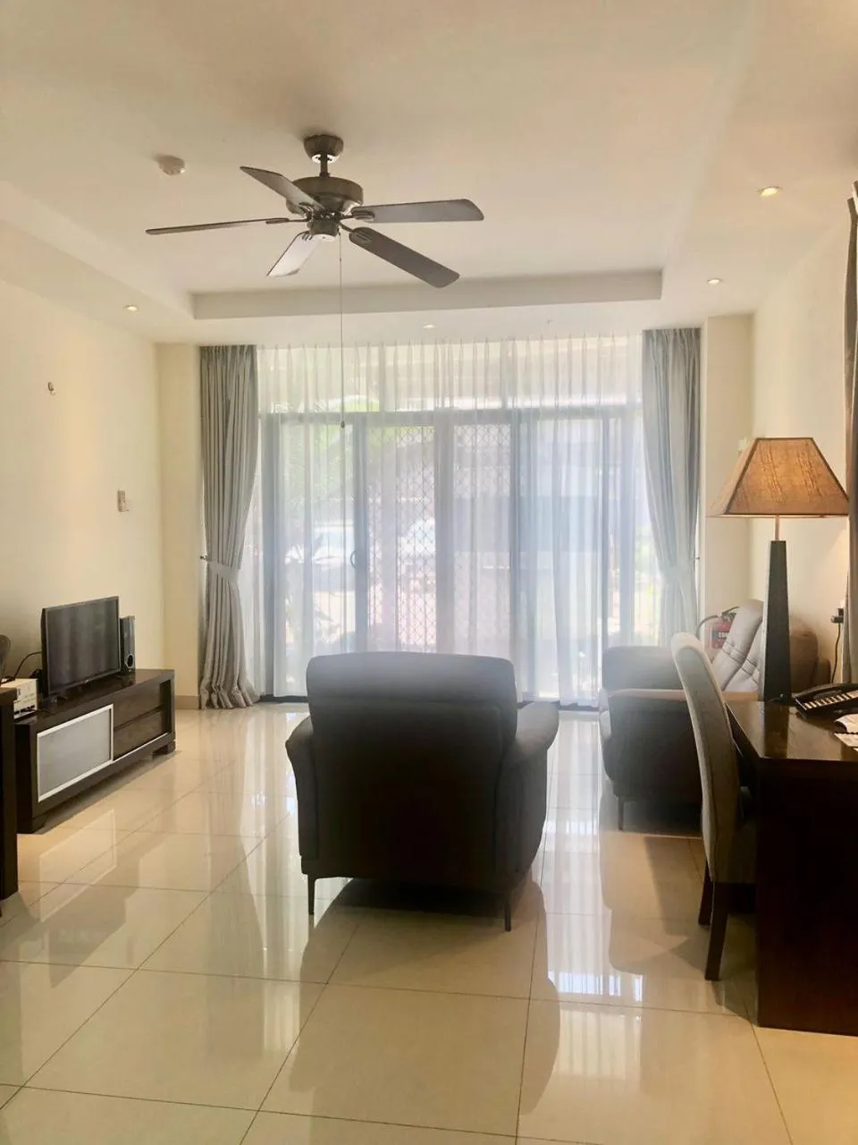 Living room in Palm Beach Hotel Dili