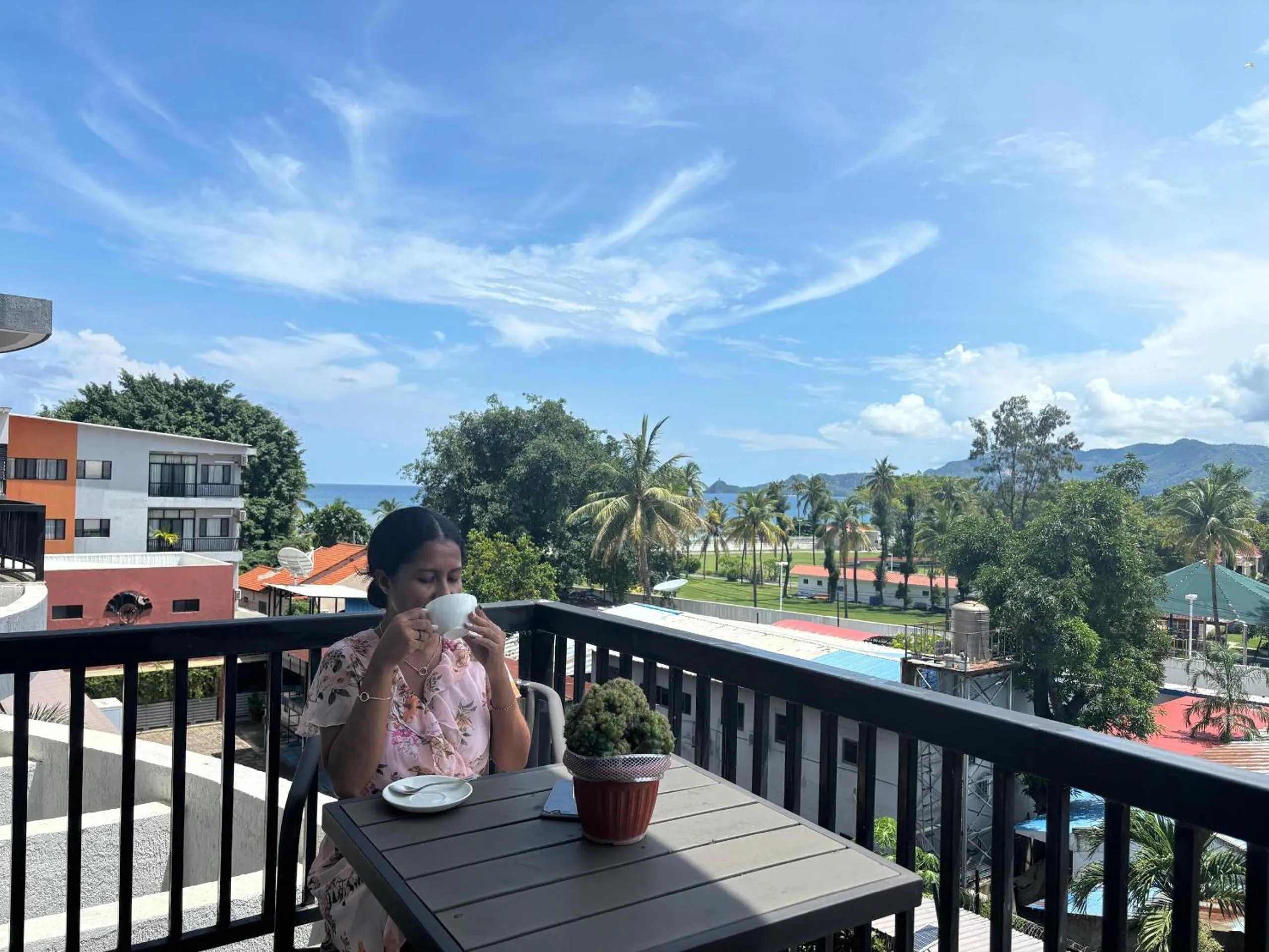 Balcony/Terrace in Palm Beach Hotel Dili