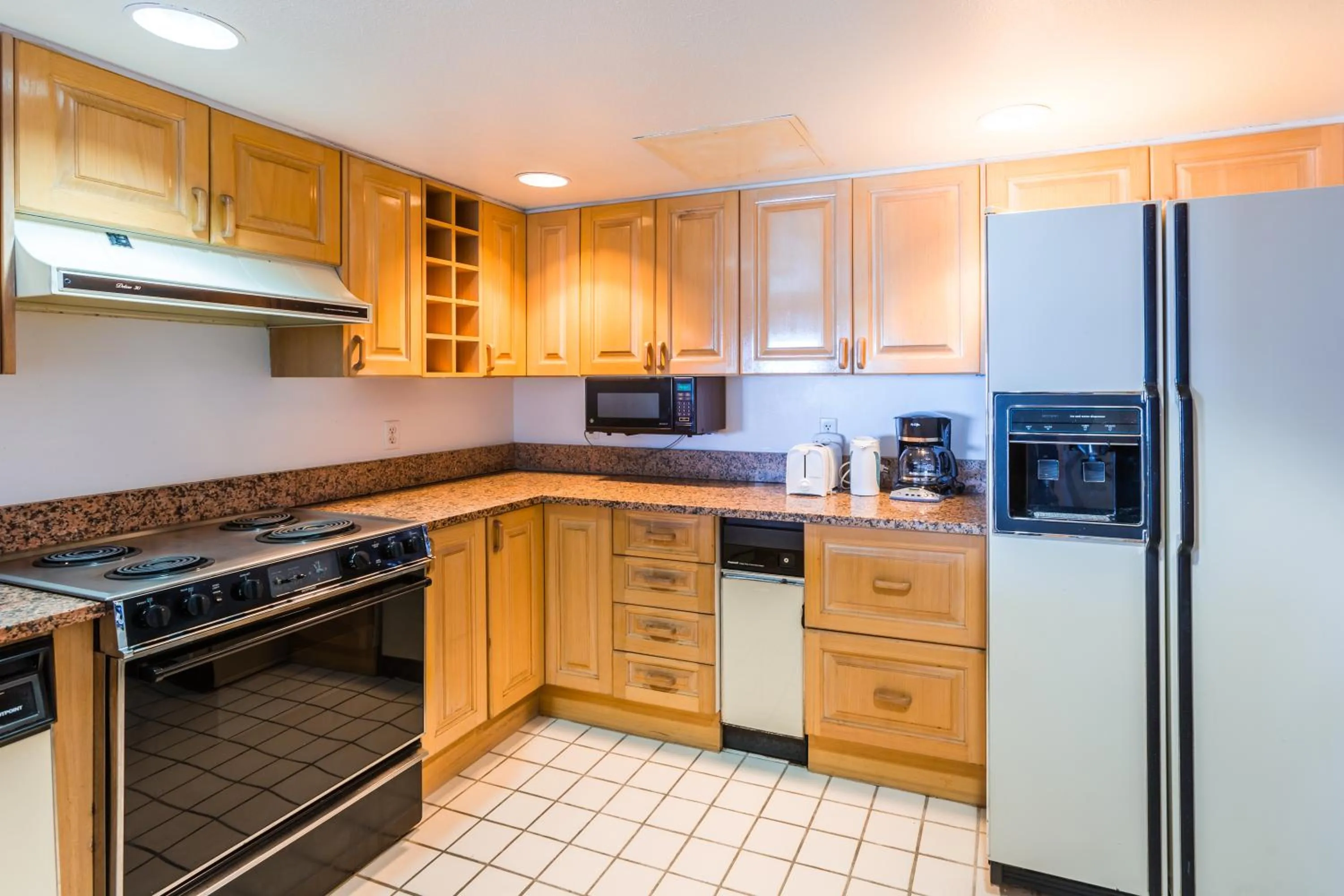 Kitchen or kitchenette in Alupang Beach Tower