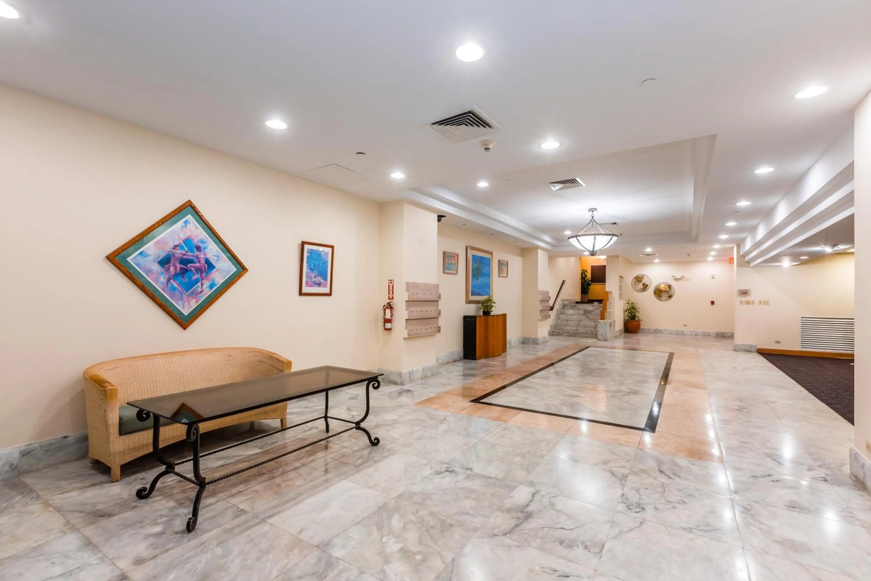 Lobby or reception in Alupang Beach Tower