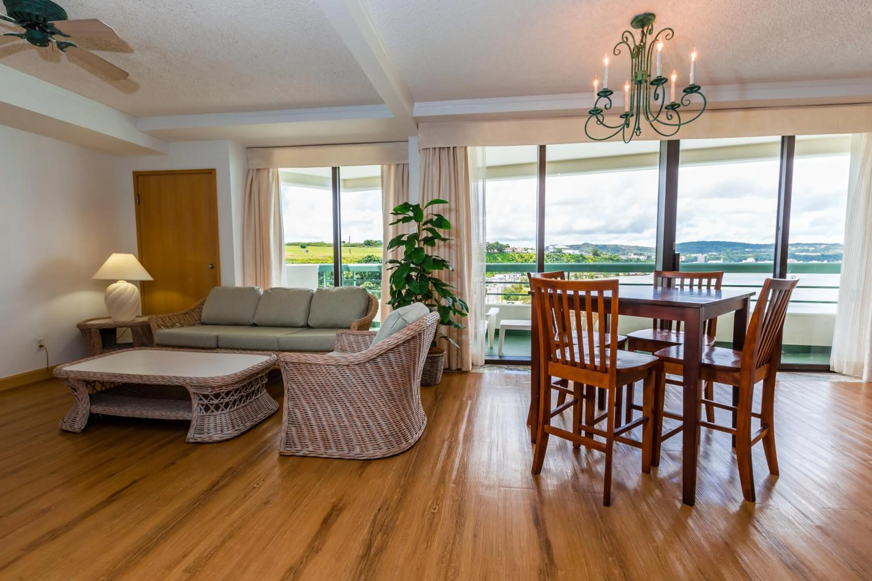 Living room in Alupang Beach Tower