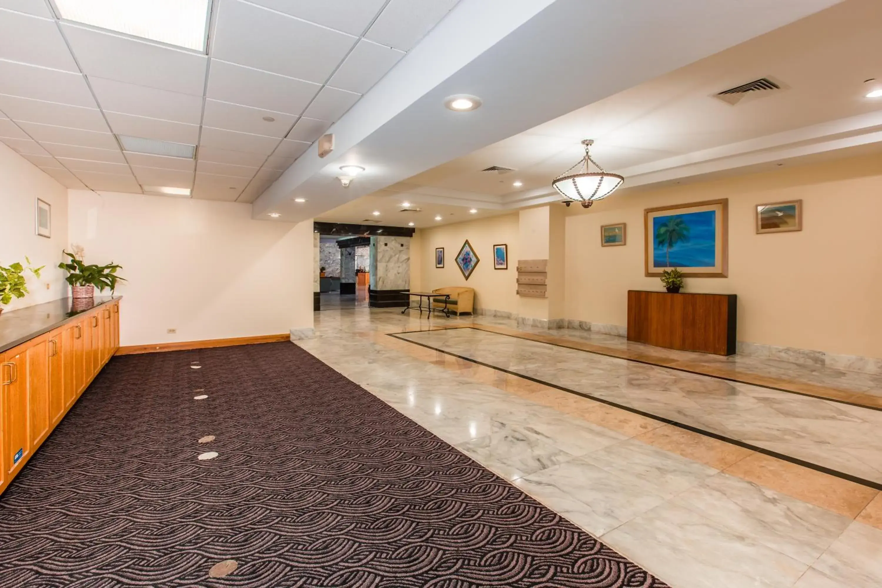 Lobby or reception in Alupang Beach Tower Lobby or reception in Alupang Beach Tower