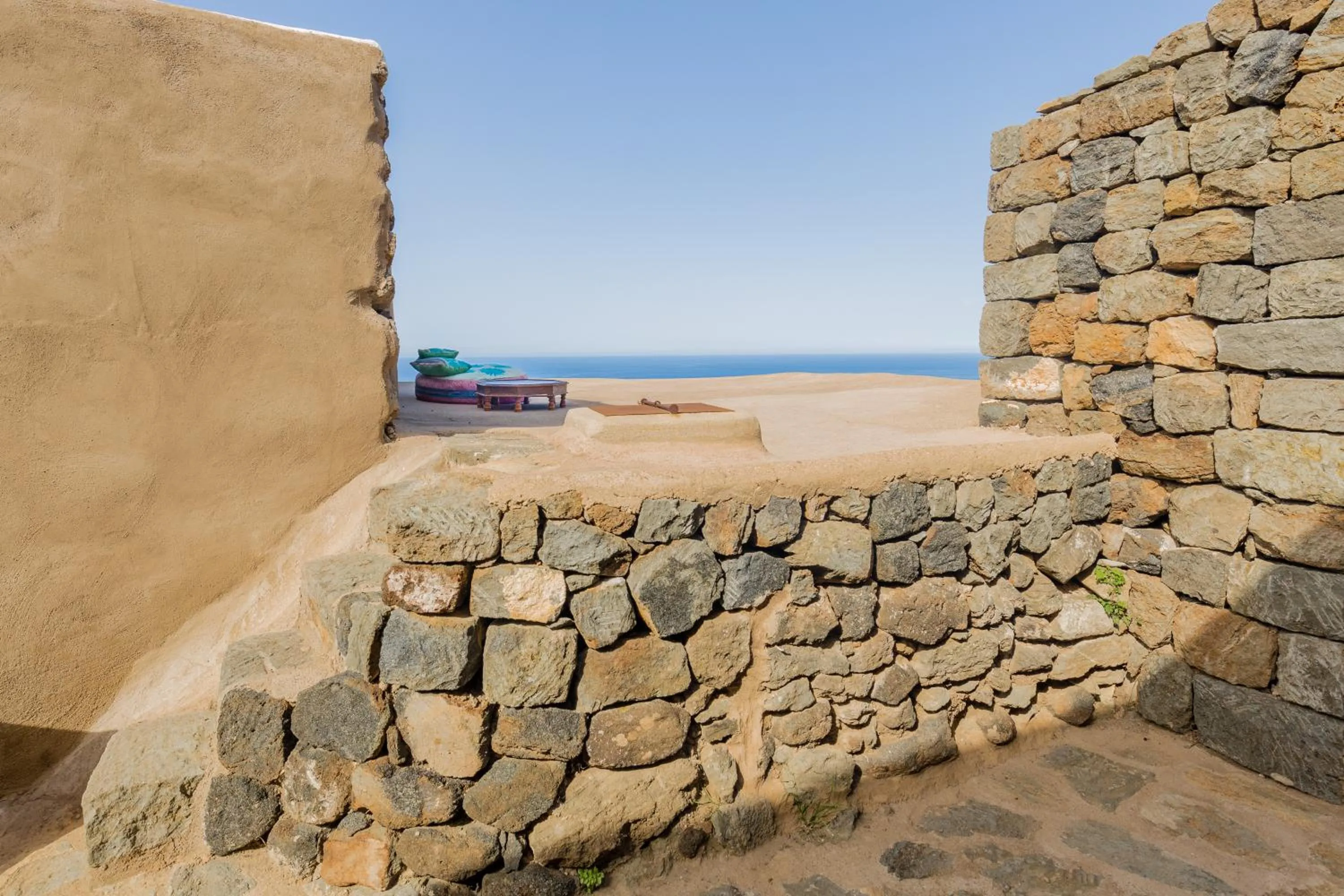 Sea view in Dammusi Aloe