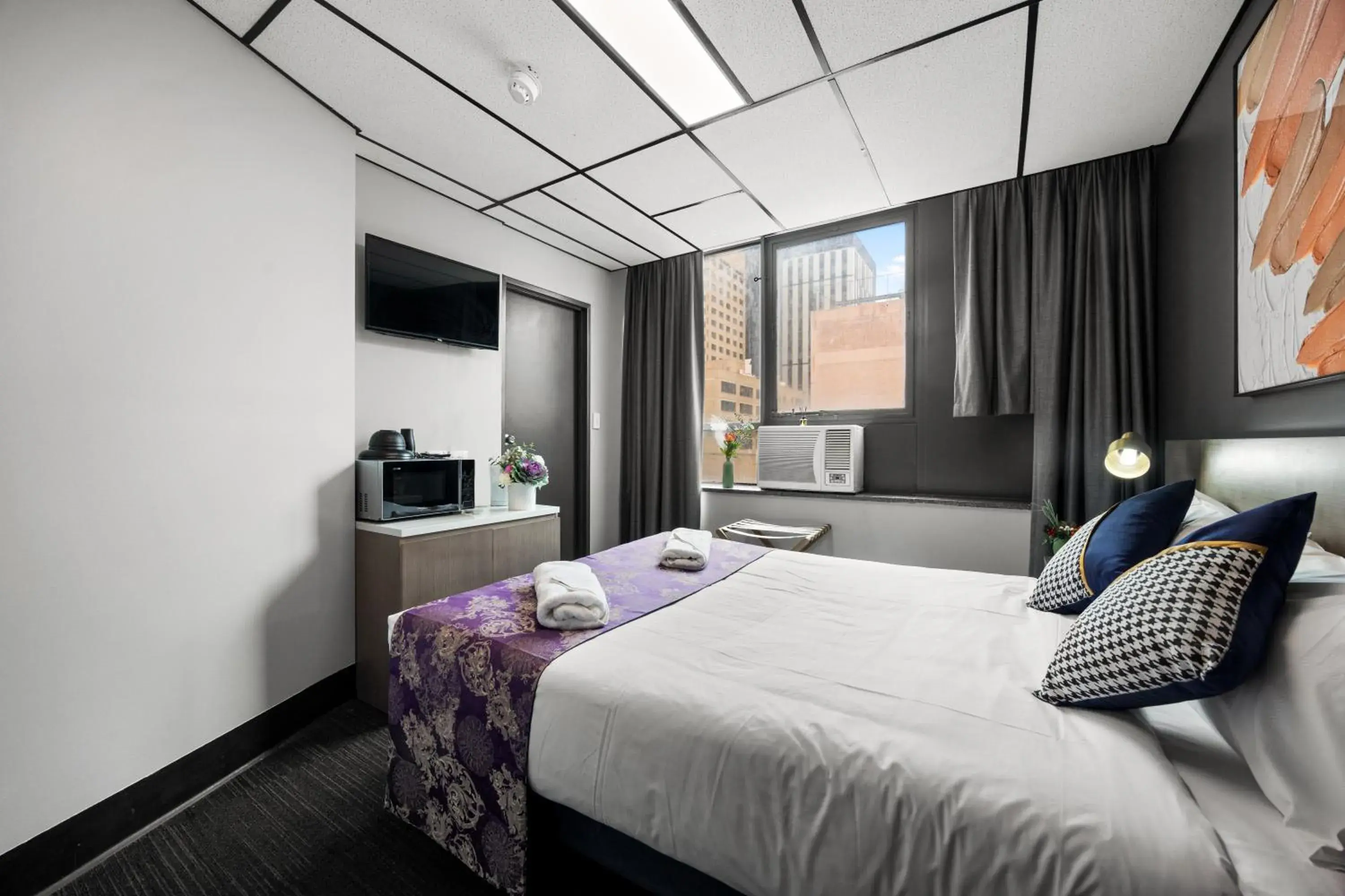 Bed in Cosmo on Bank Bed in Cosmo on Bank