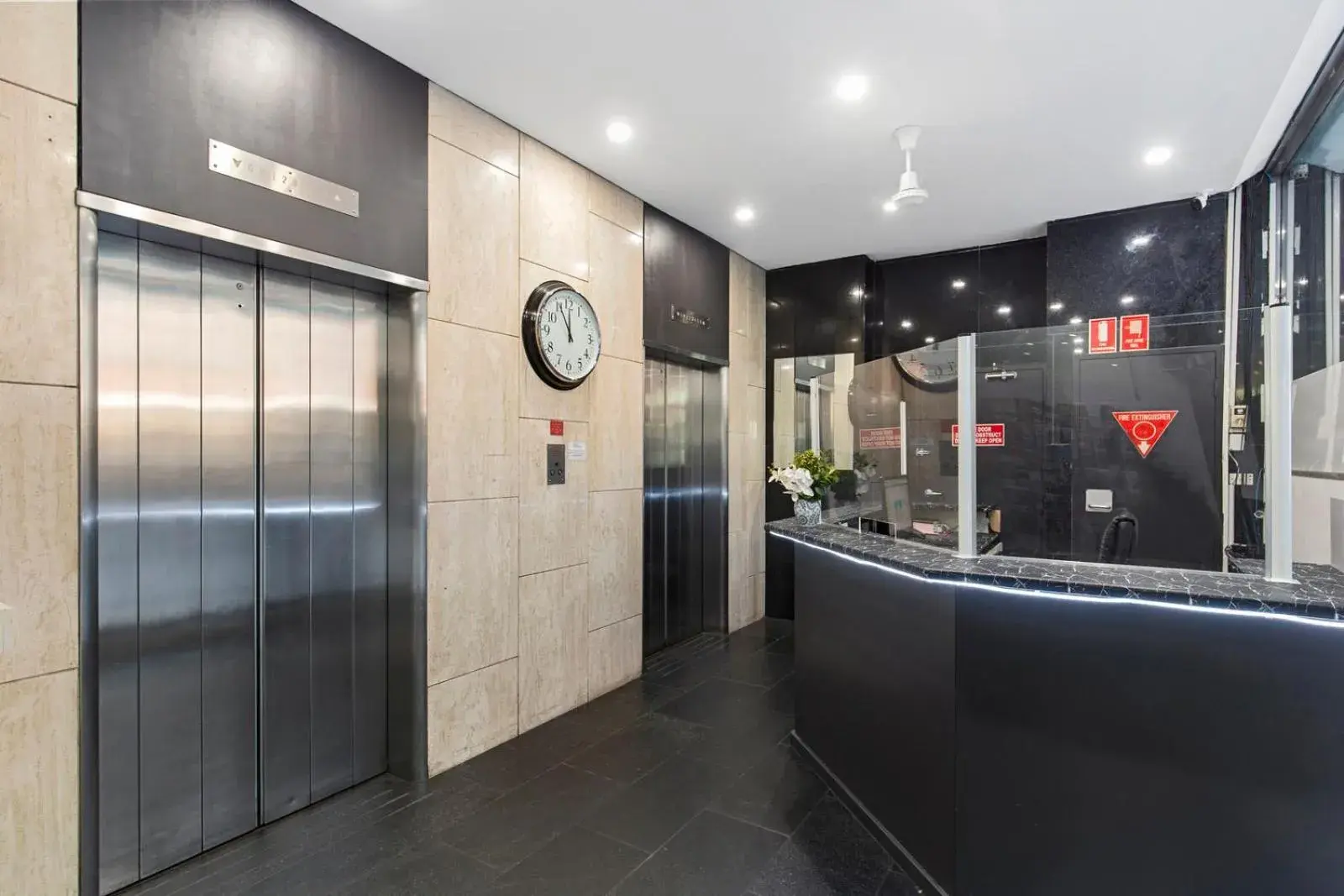 Lobby or reception in Cosmo on Bank Lobby or reception in Cosmo on Bank