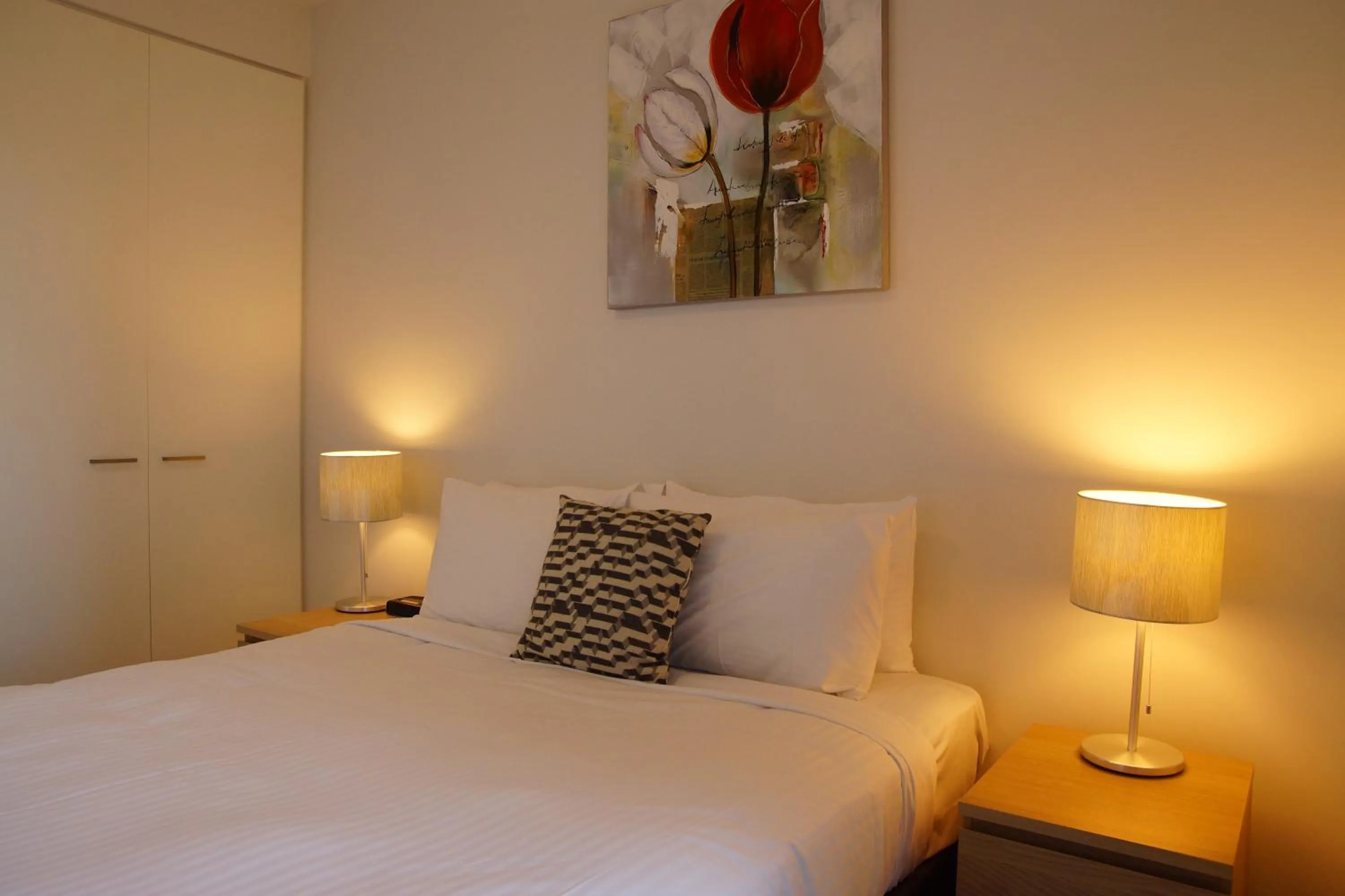 Bedroom, Bed in Accent Accommodation@Docklands