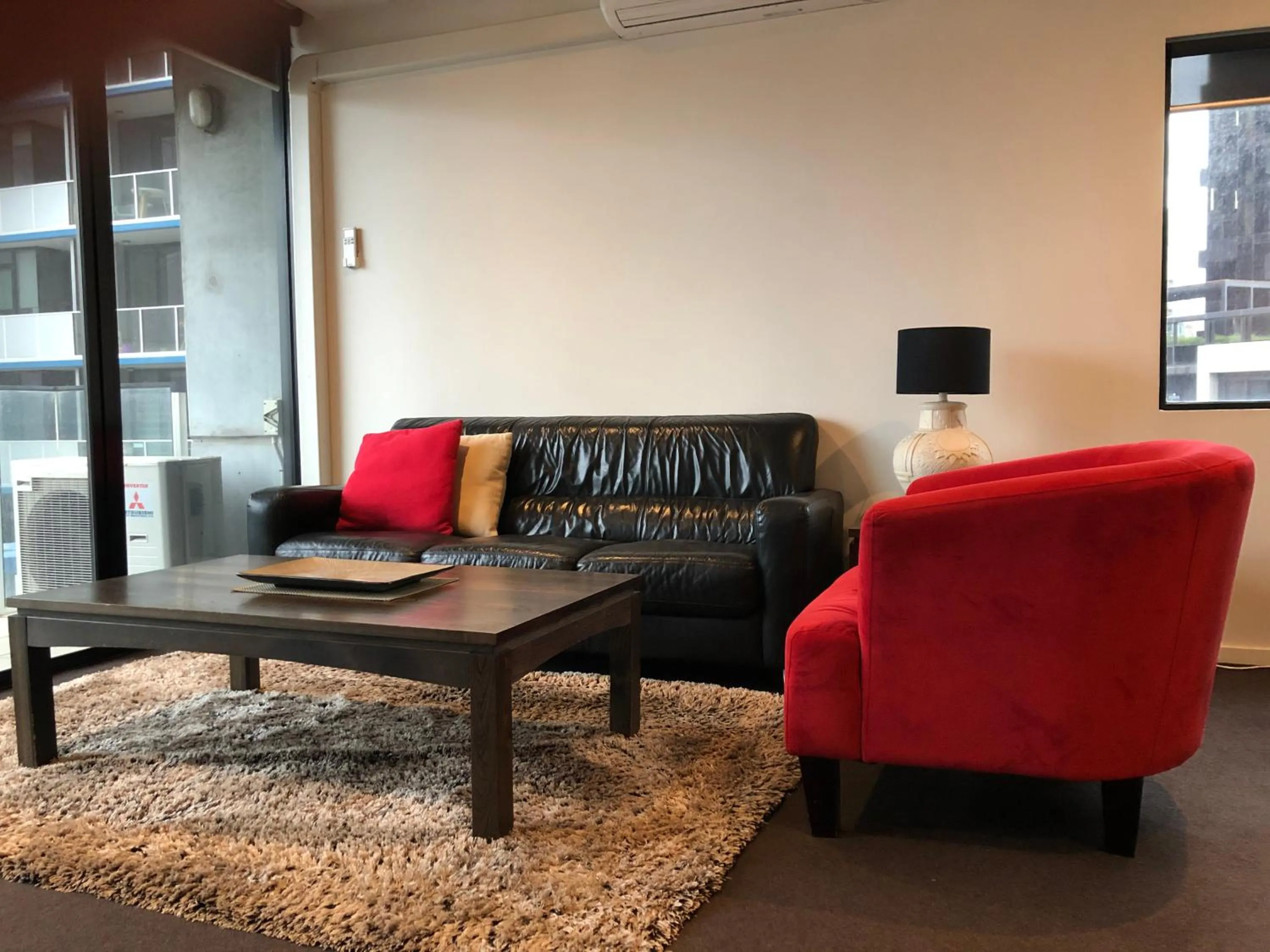 Living room in Accent Accommodation@Docklands