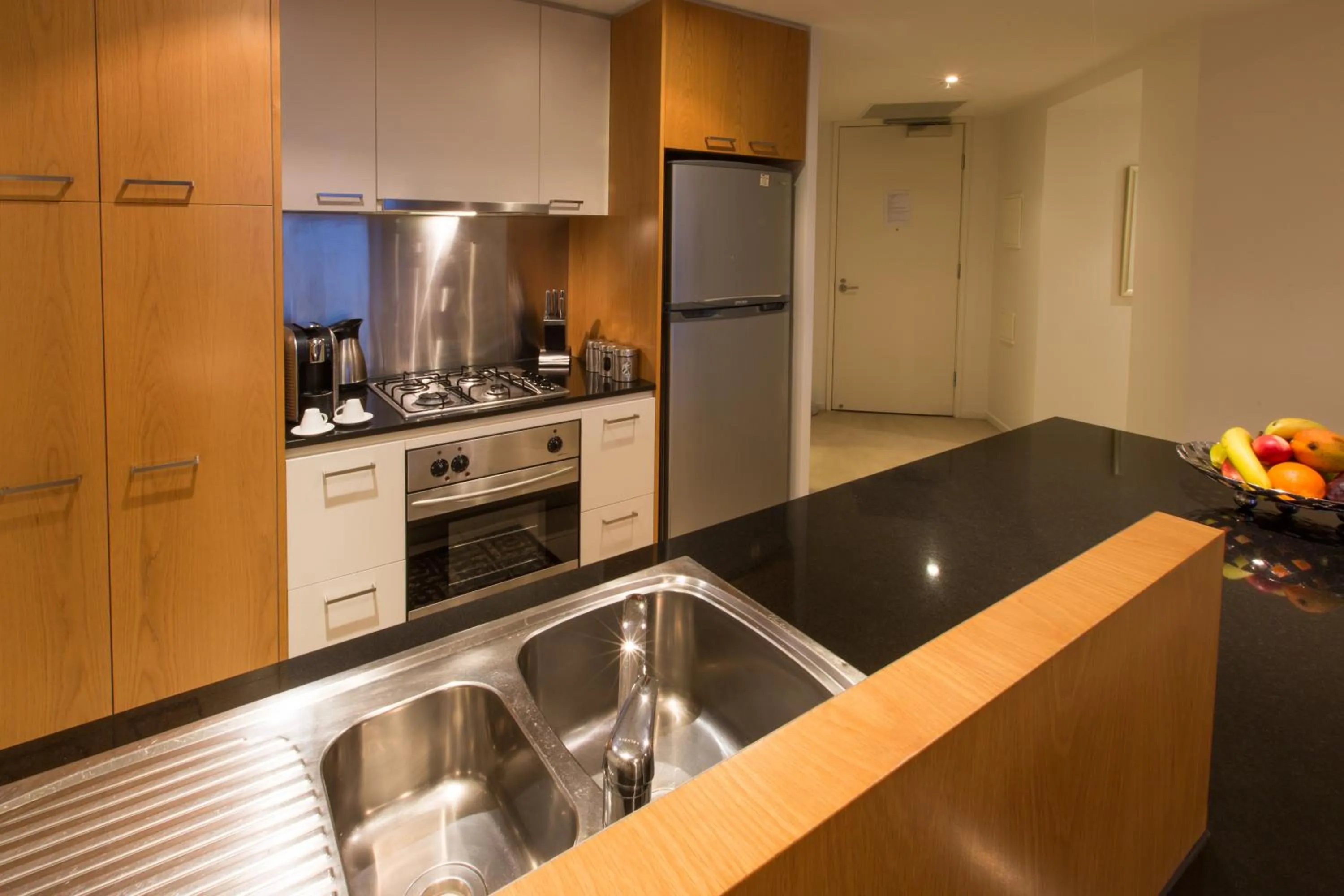 Kitchen or kitchenette in Accent Accommodation@Docklands