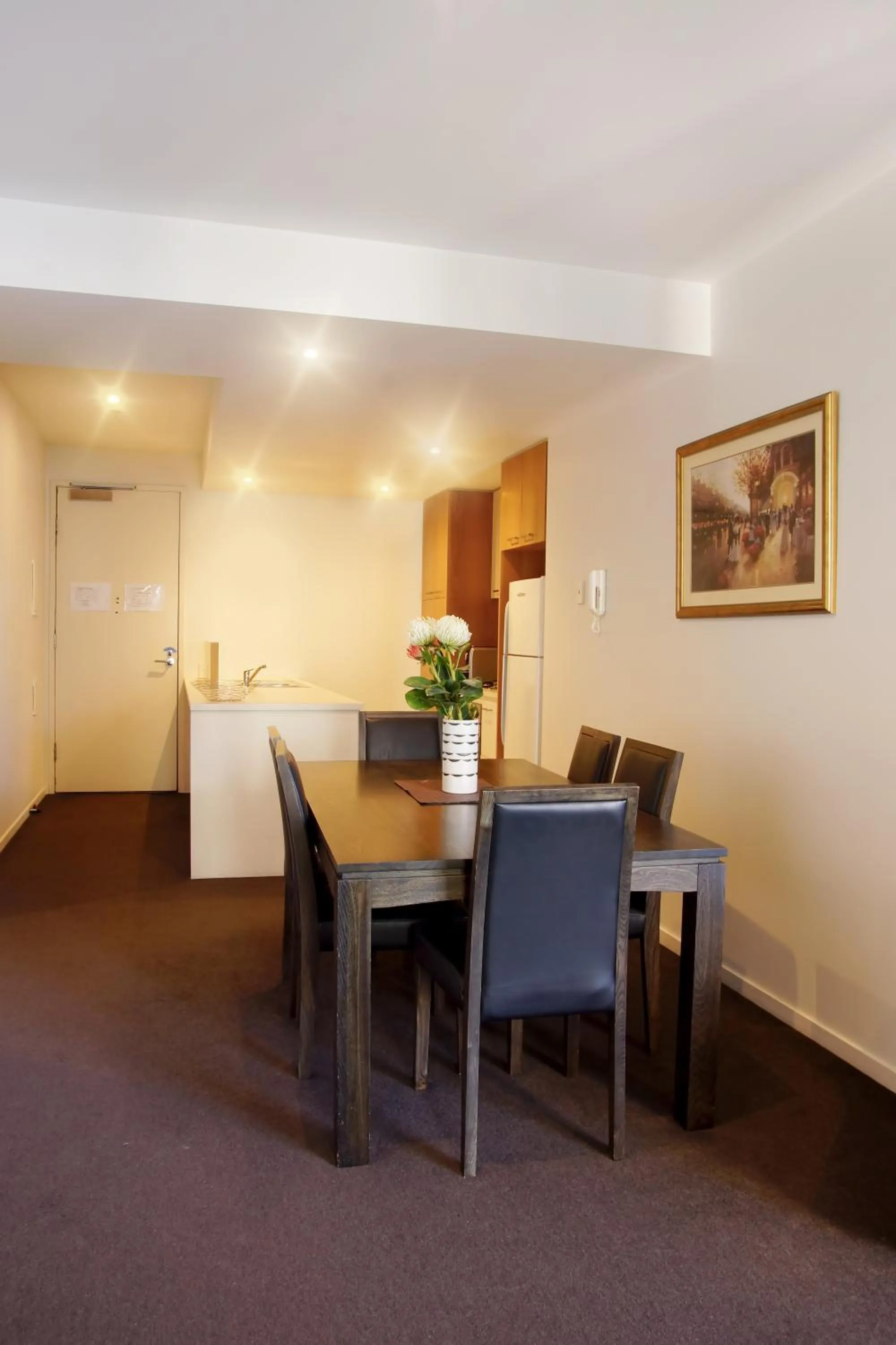 Dining area in Accent Accommodation@Docklands