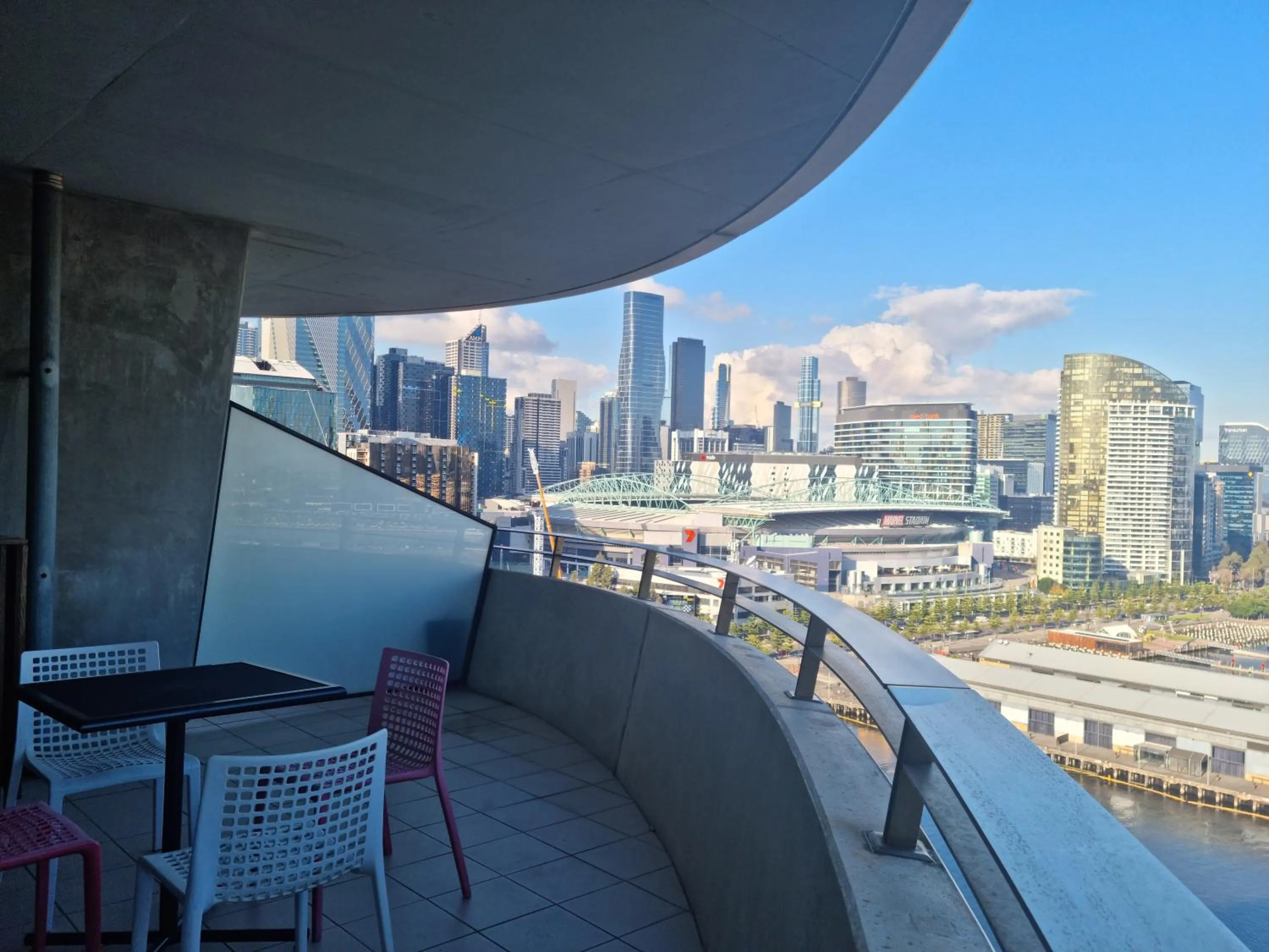 Balcony/Terrace in Accent Accommodation@Docklands