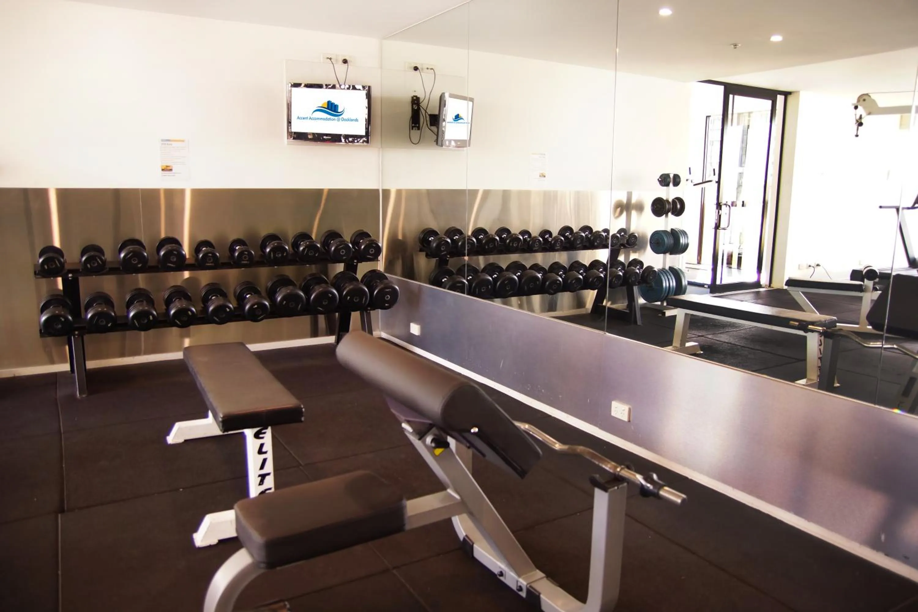 Fitness centre/facilities in Accent Accommodation@Docklands