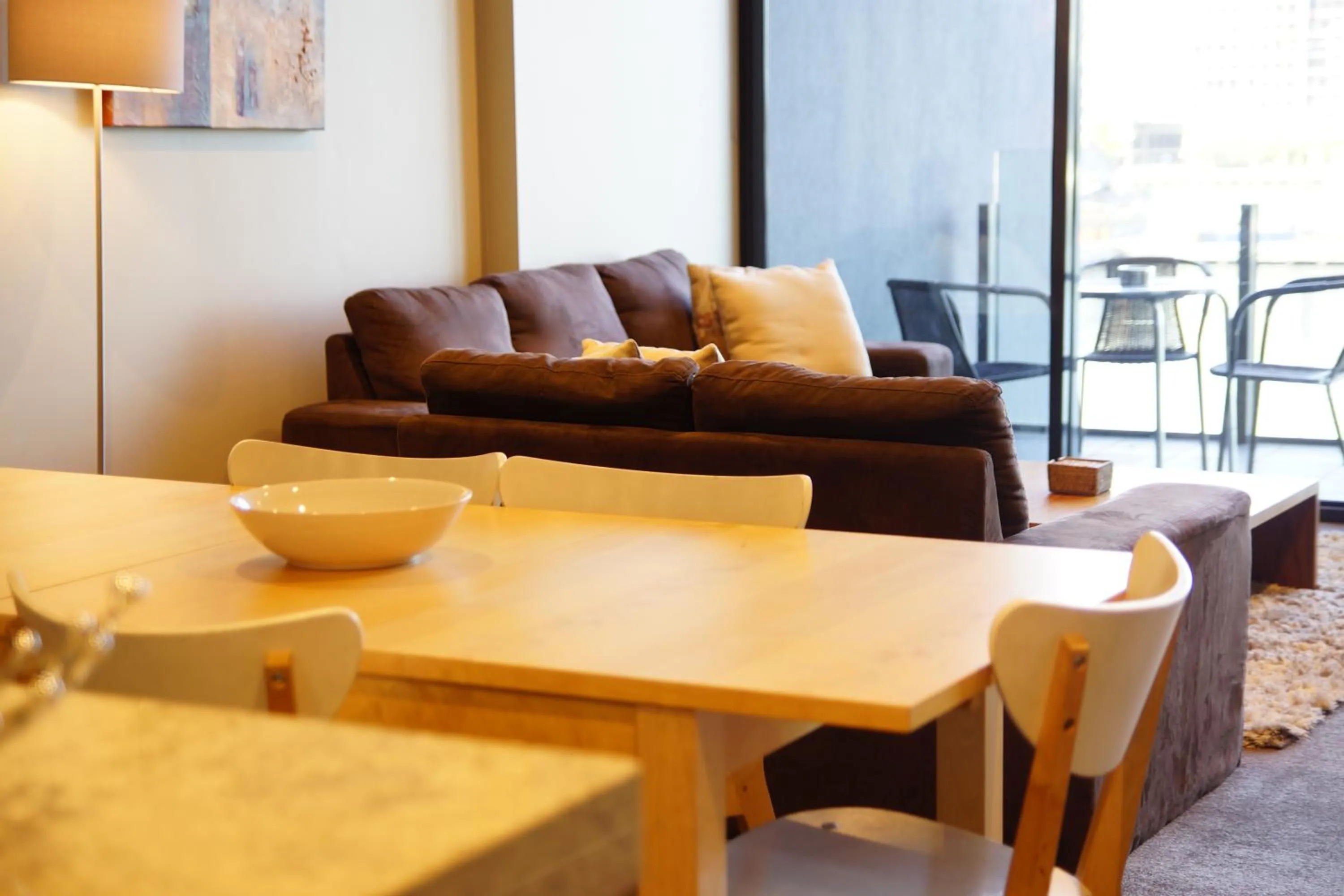 Living room in Accent Accommodation@Docklands