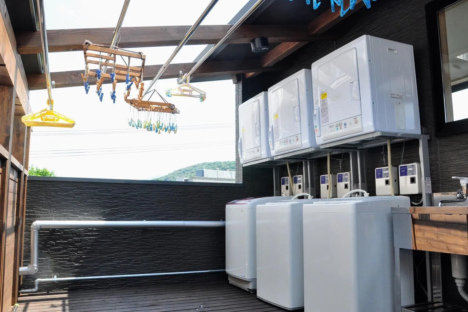 Balcony/Terrace in Guesthouse Soi