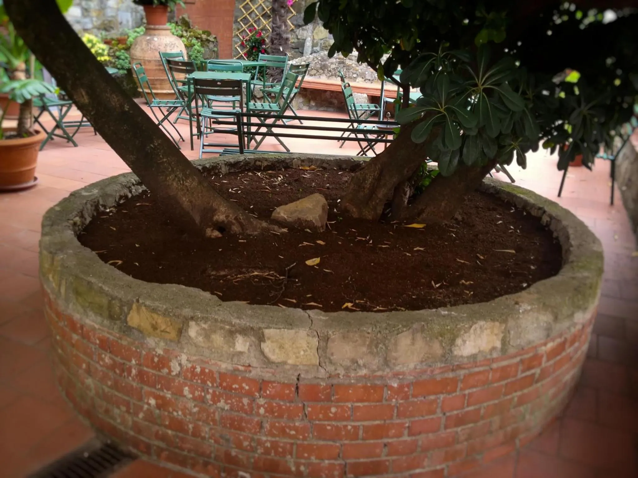 Decorative detail in Hotel Arno Bellariva