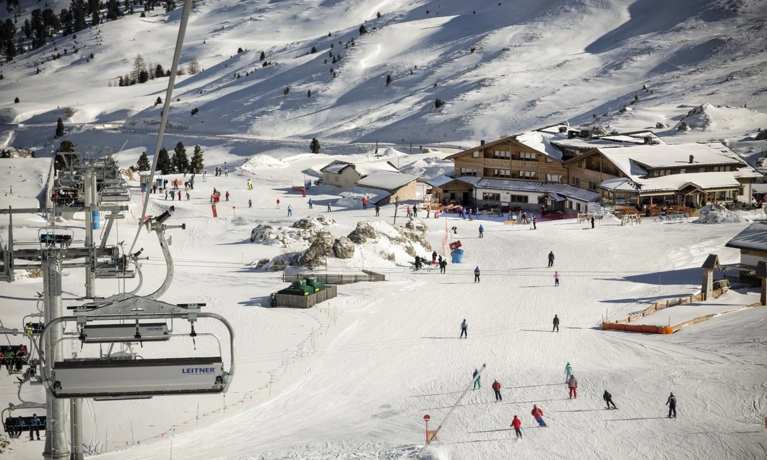 Mountain view in Passo Sella Dolomiti Mountain Resort