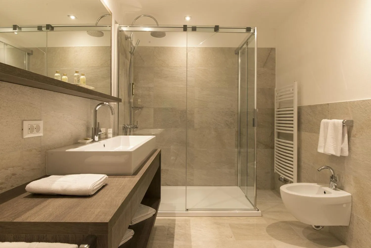 Bathroom in Passo Sella Dolomiti Mountain Resort