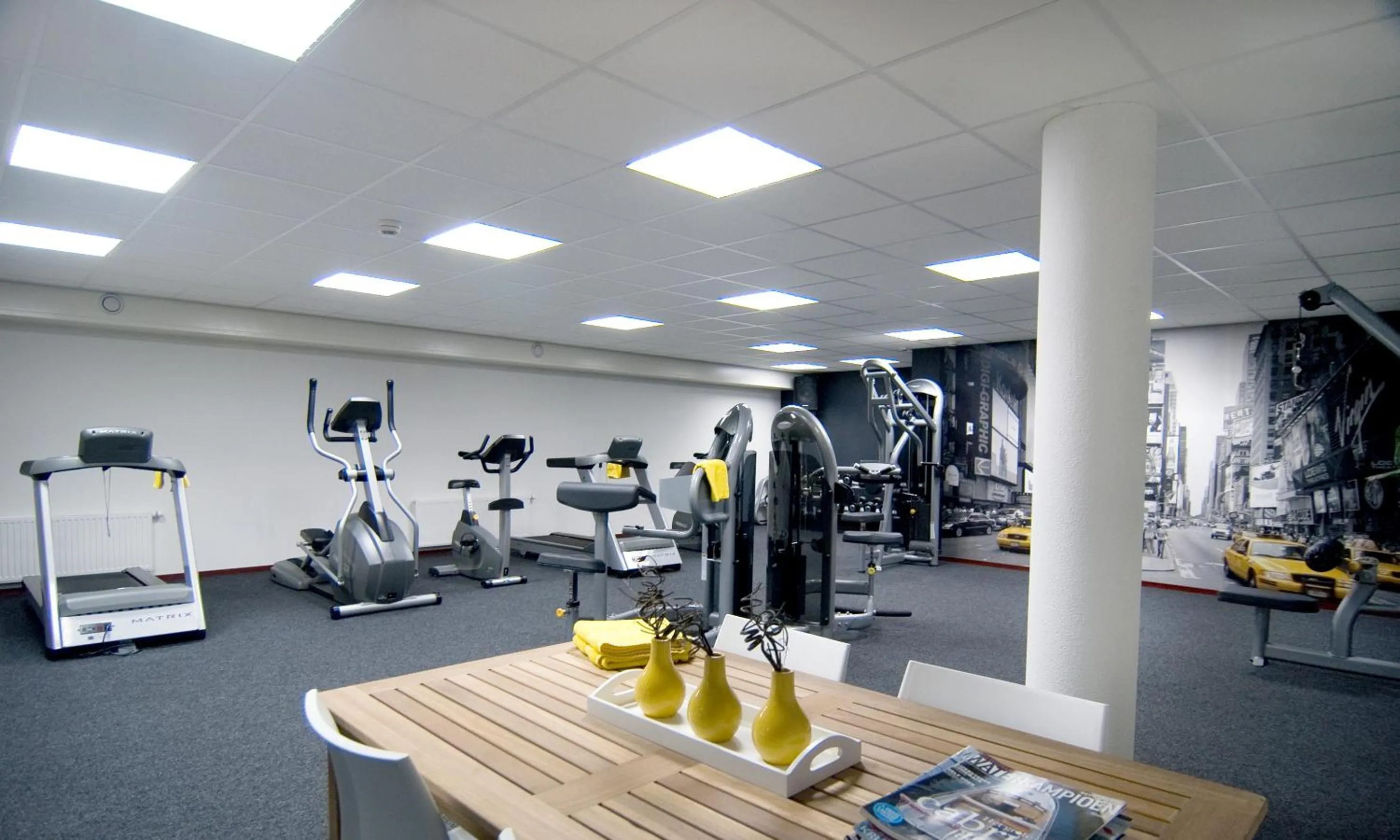 Fitness centre/facilities in Hotel Bornholm