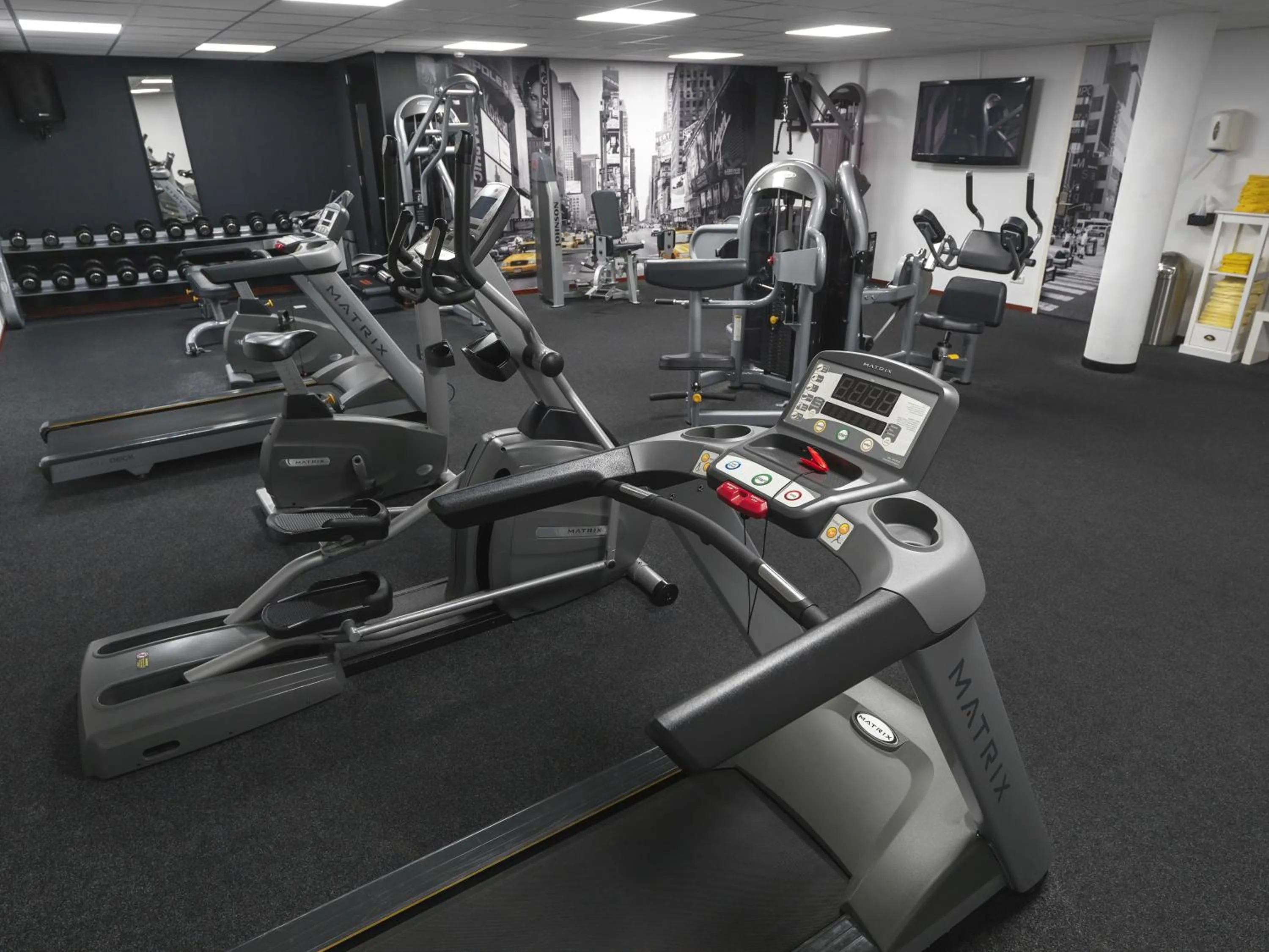 Fitness centre/facilities in Hotel Bornholm