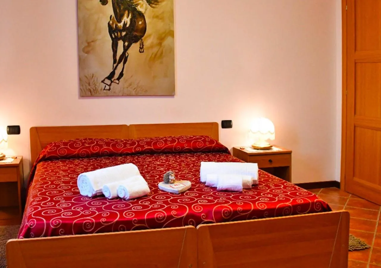 Bed in Bed And Breakfast Il Riccio