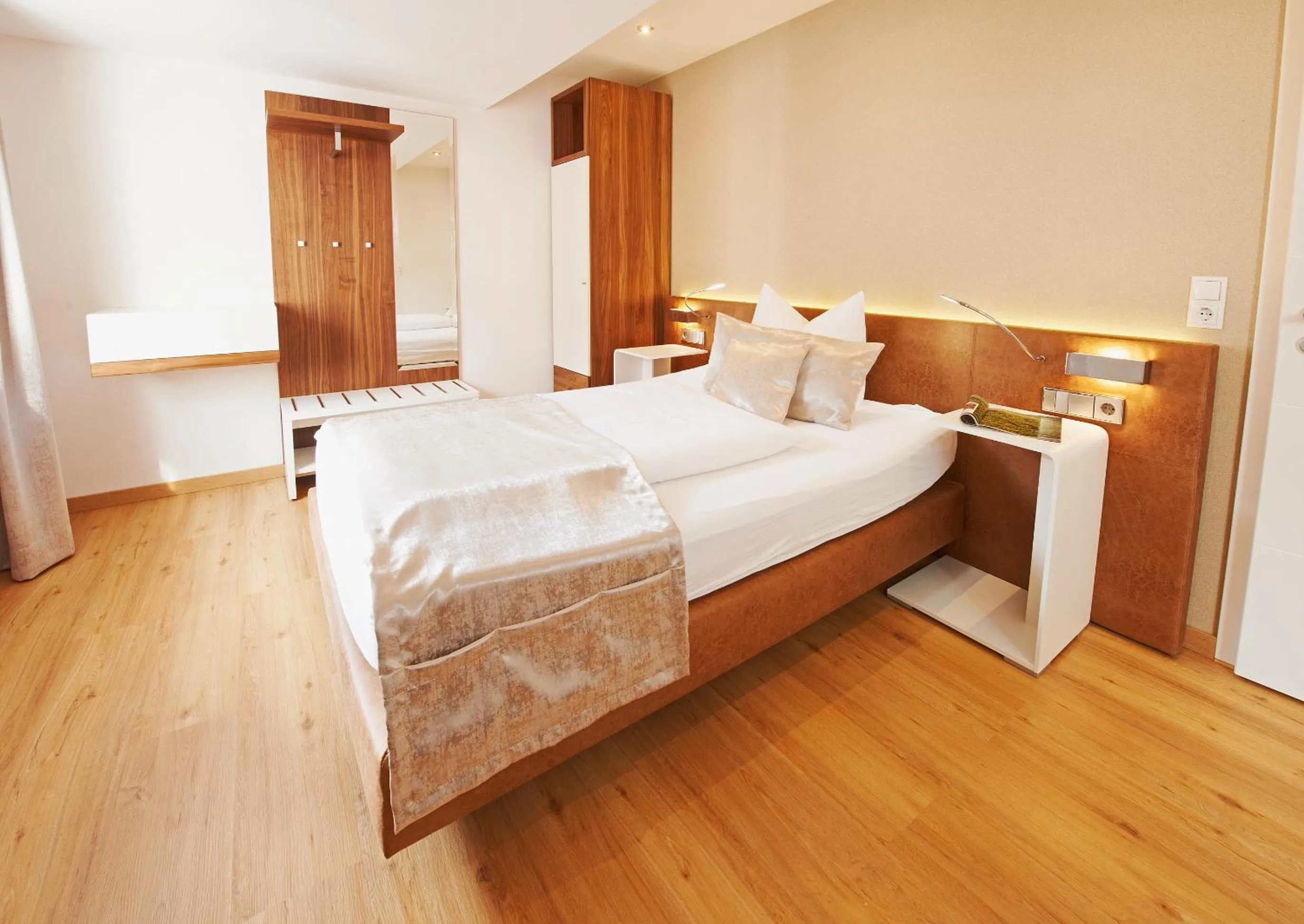Decorative detail, Bed in Hotel Nordwind