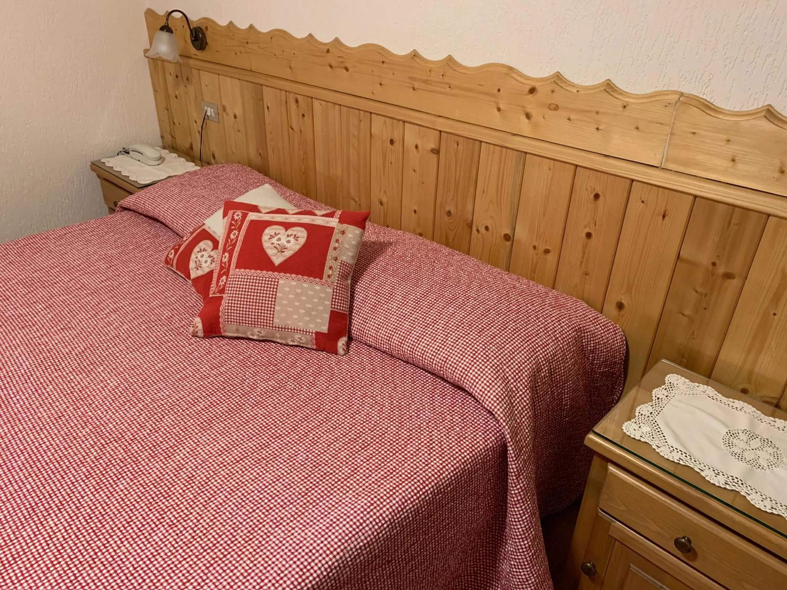 Bed in Hotel Aiguille Noire