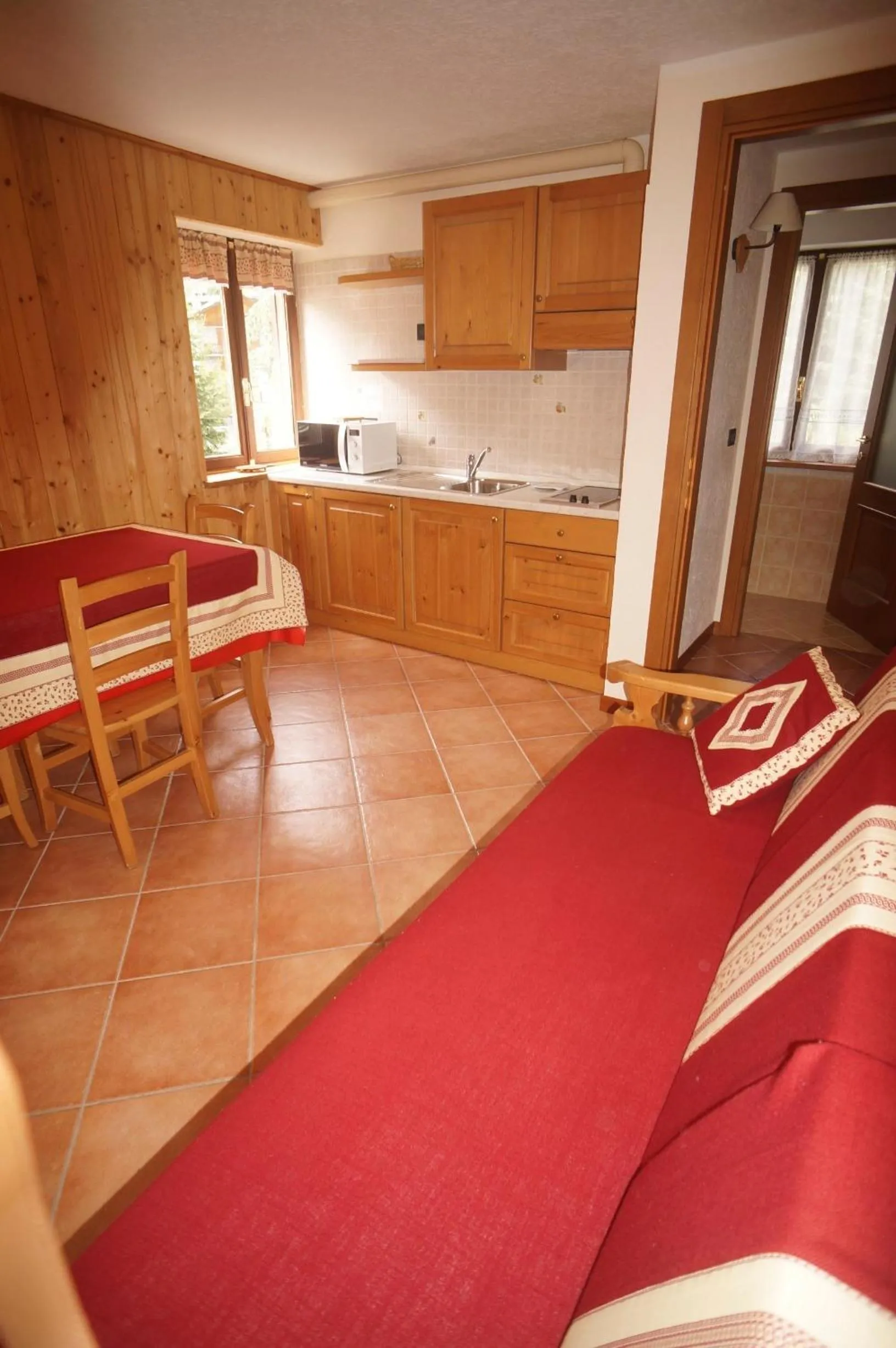 Kitchen or kitchenette in Hotel Aiguille Noire