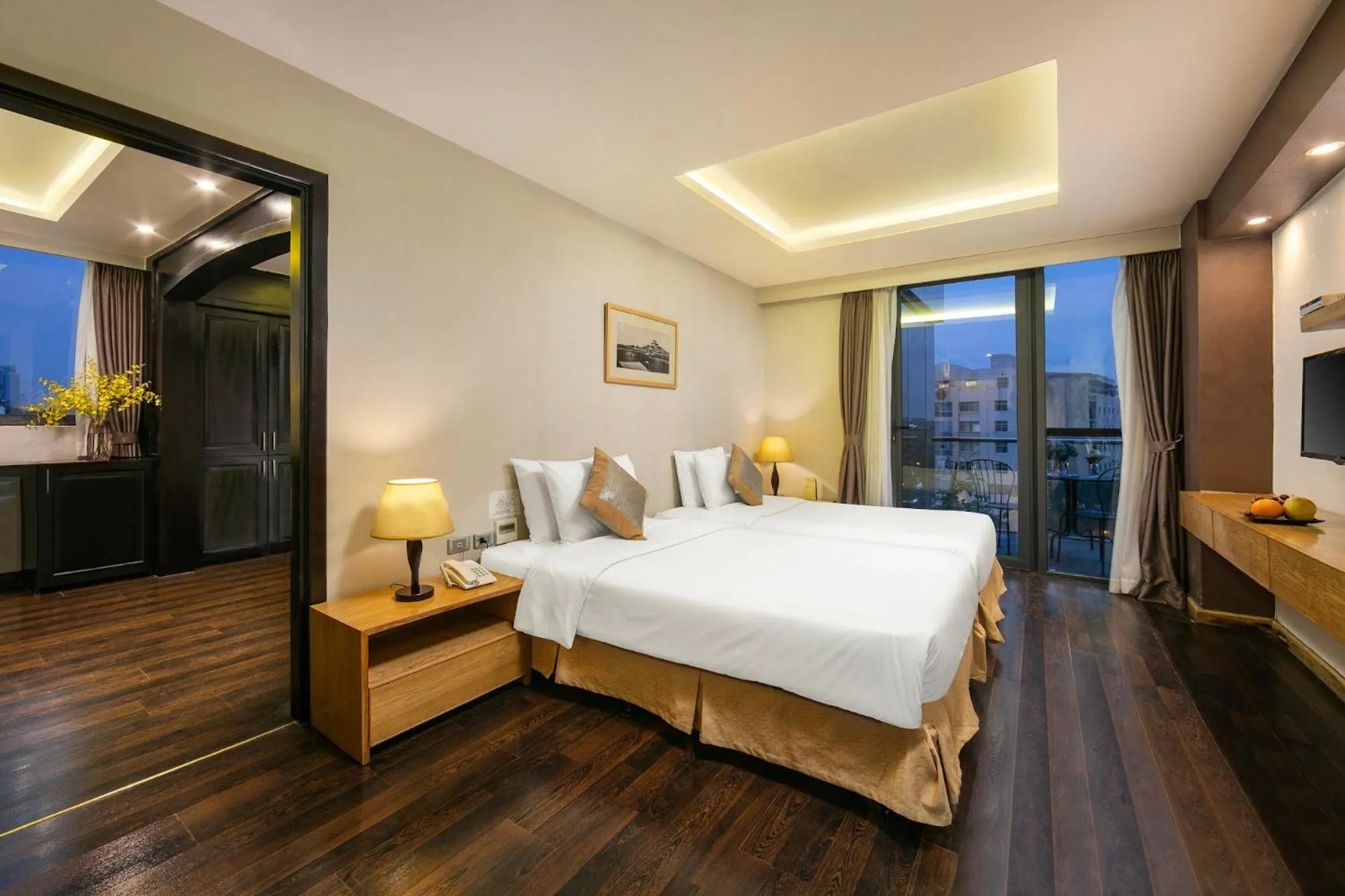 Bed in Parkside Sunline Hotel