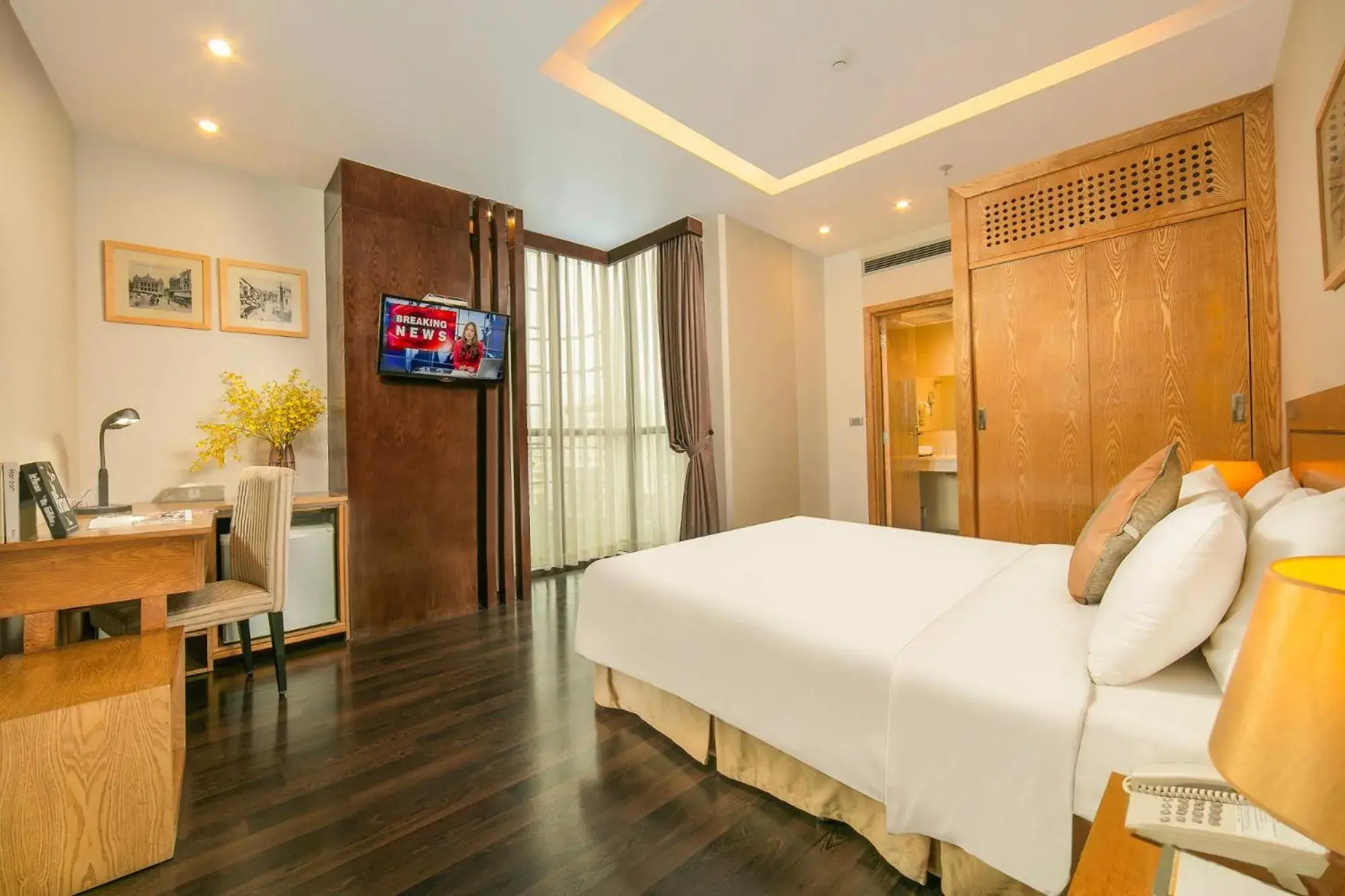 Bed in Parkside Sunline Hotel Bed in Parkside Sunline Hotel