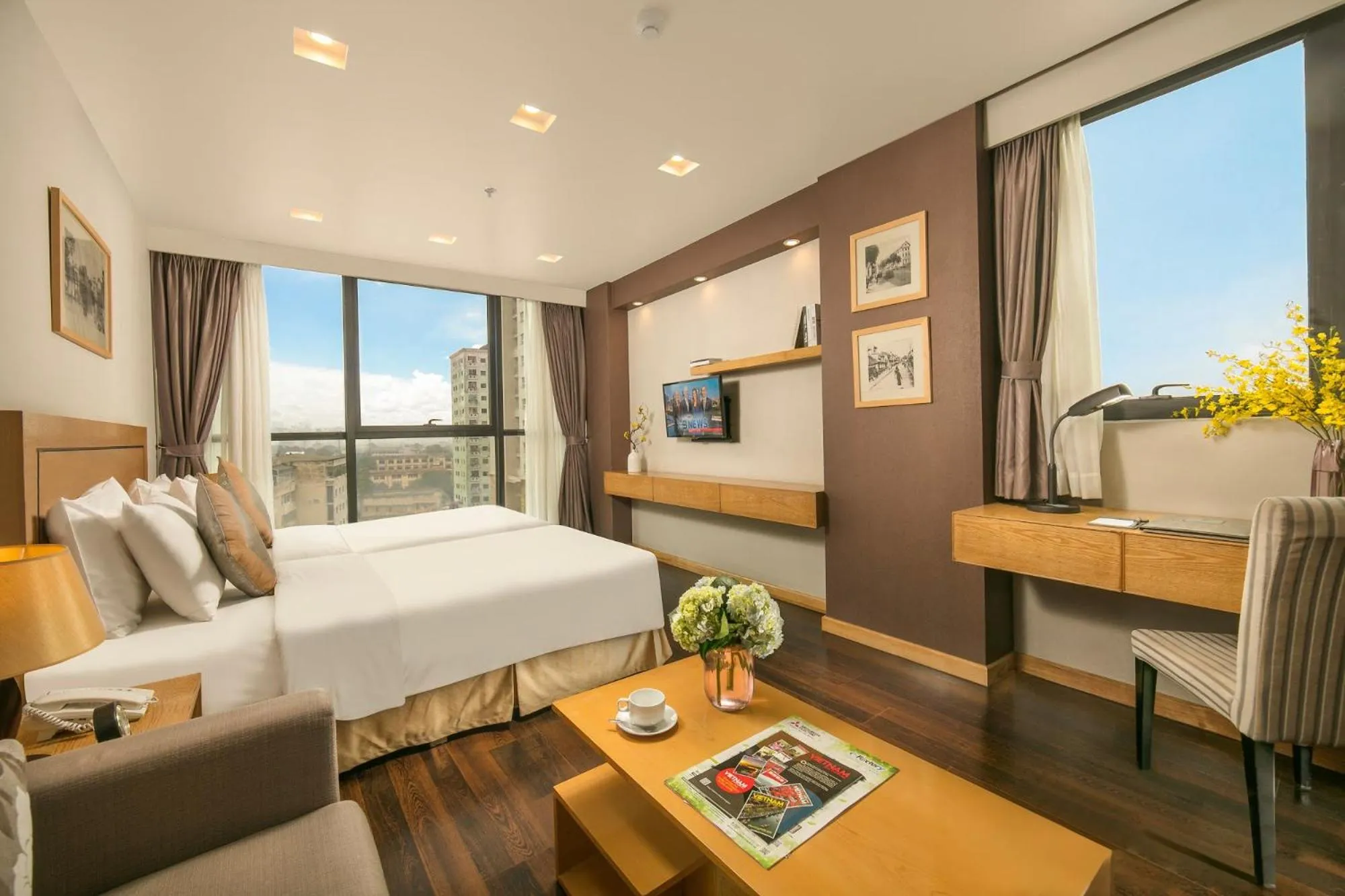 Bed in Parkside Sunline Hotel